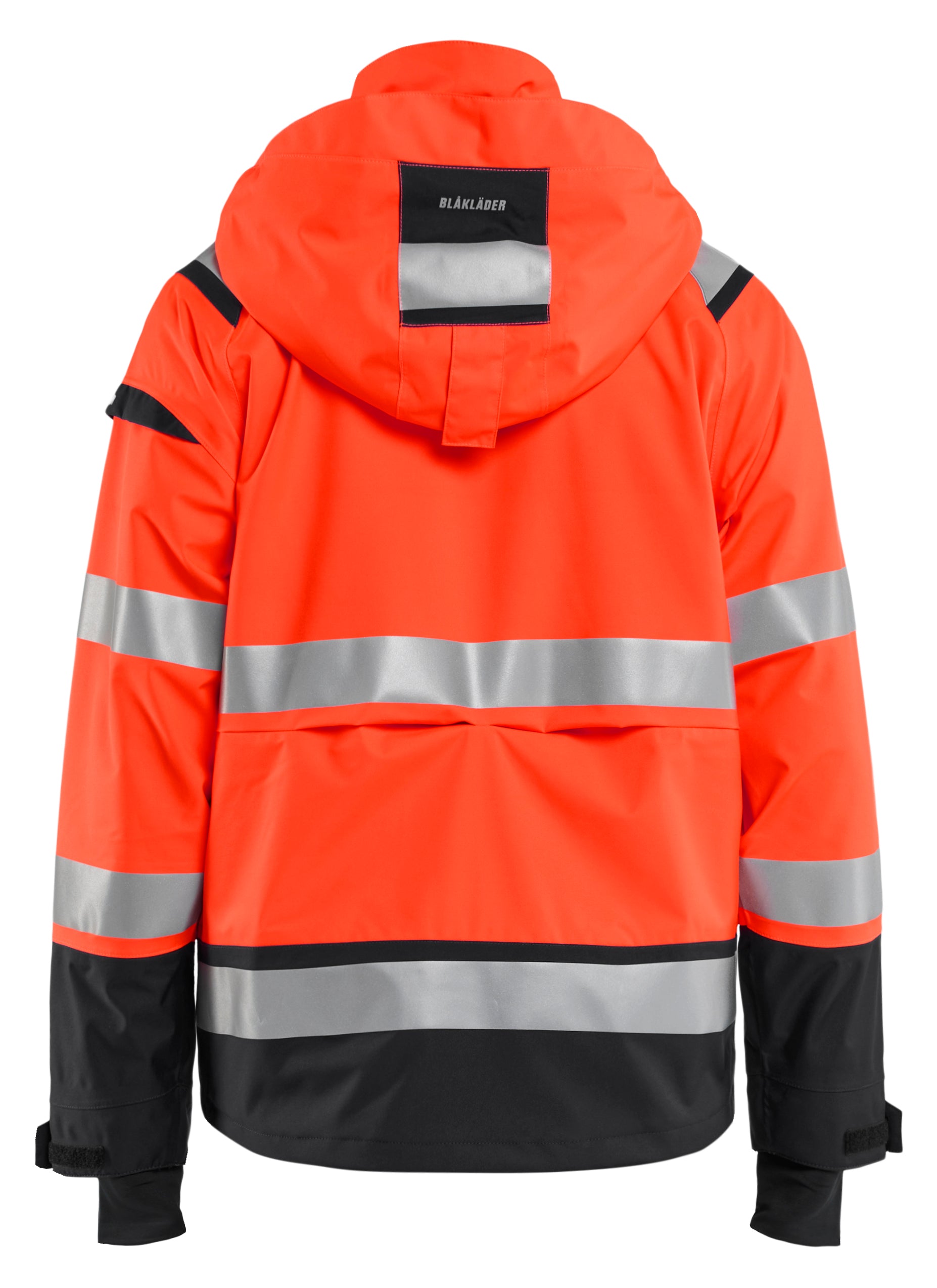 Blåkläder 4987 High Vis Skaljakke detalje med logo