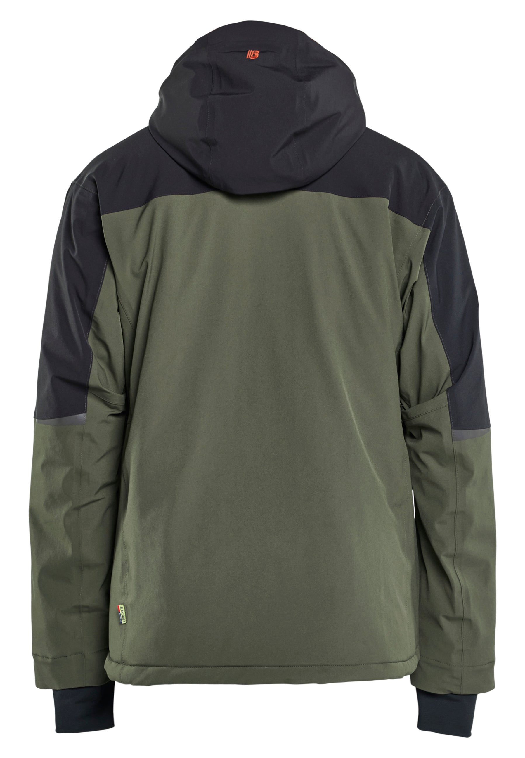 Blåkläder 4991 Striker Vinterjakke 4-vejs Stretch nærbillede med logo