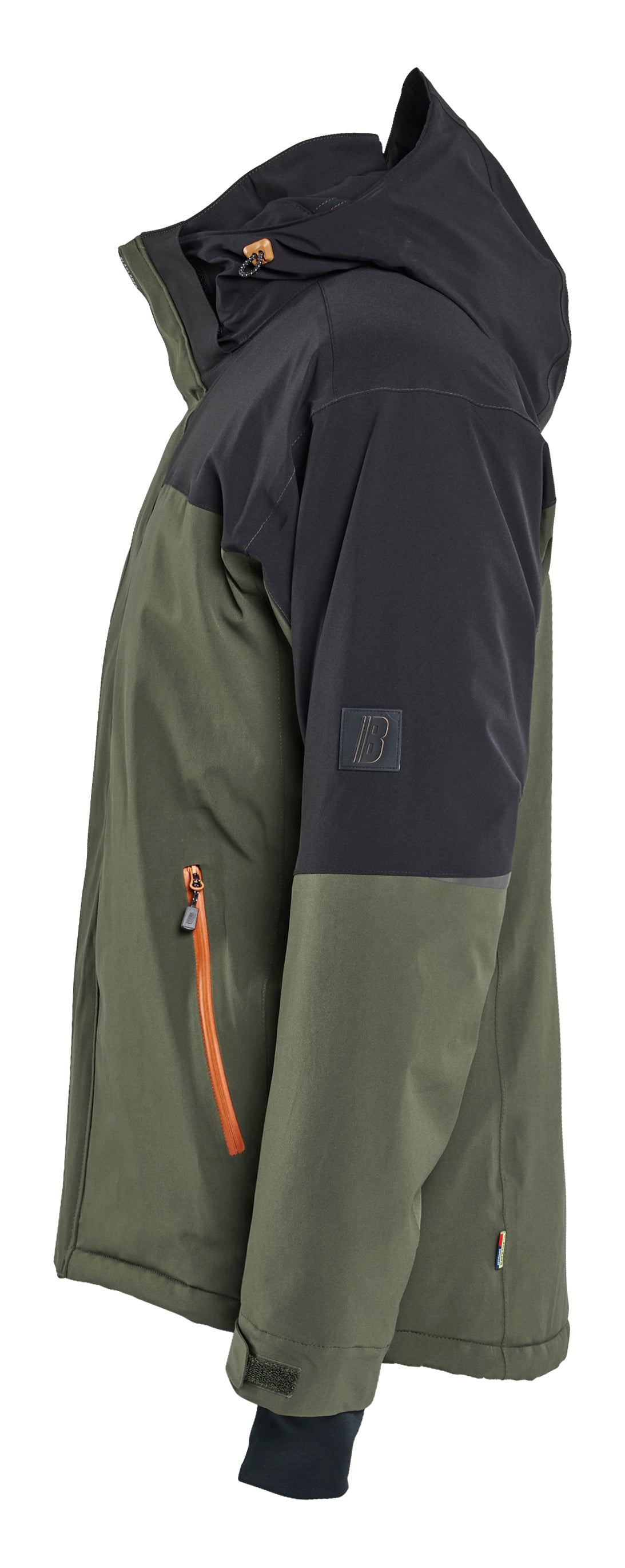 Blåkläder 4991 Striker Vinterjakke 4-vejs Stretch produktbillede med tryk