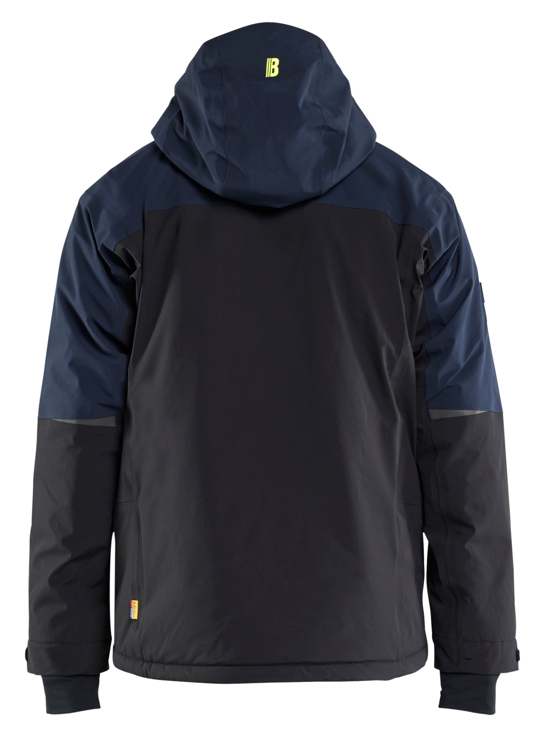 Blåkläder 4991 Striker Vinterjakke 4-vejs Stretch detalje med logo
