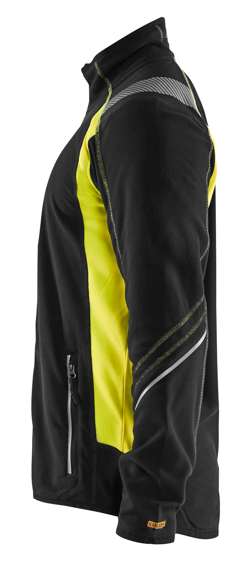 Blåkläder 4993 Microfleece Jakke materiale med firmalogo