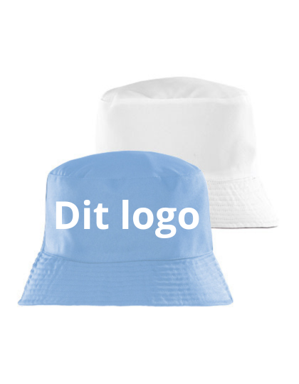 Bøllehat med logo materiale med firmalogo