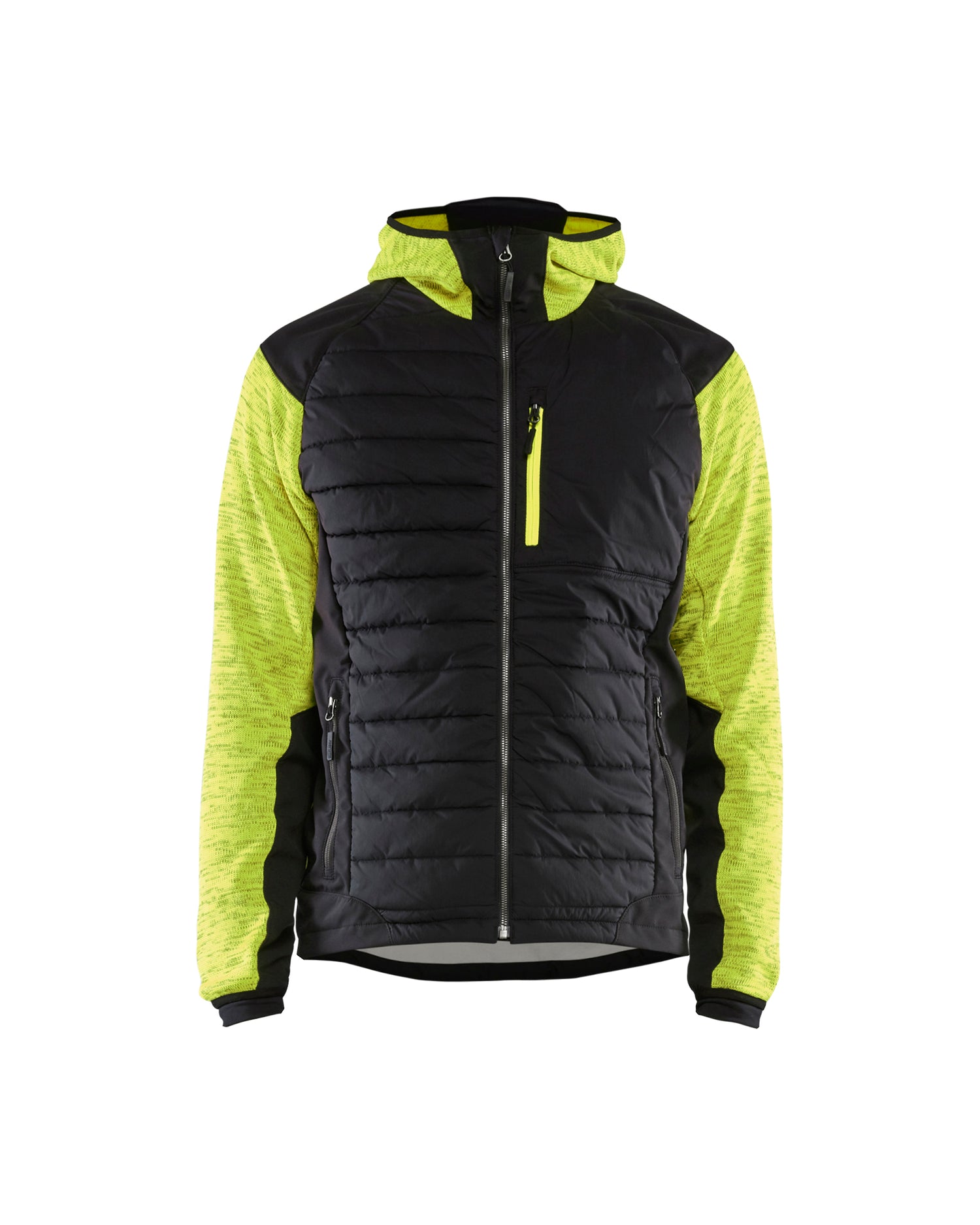 Blåkläder 5930 Hybridjakke, High Vis Gul/Sort