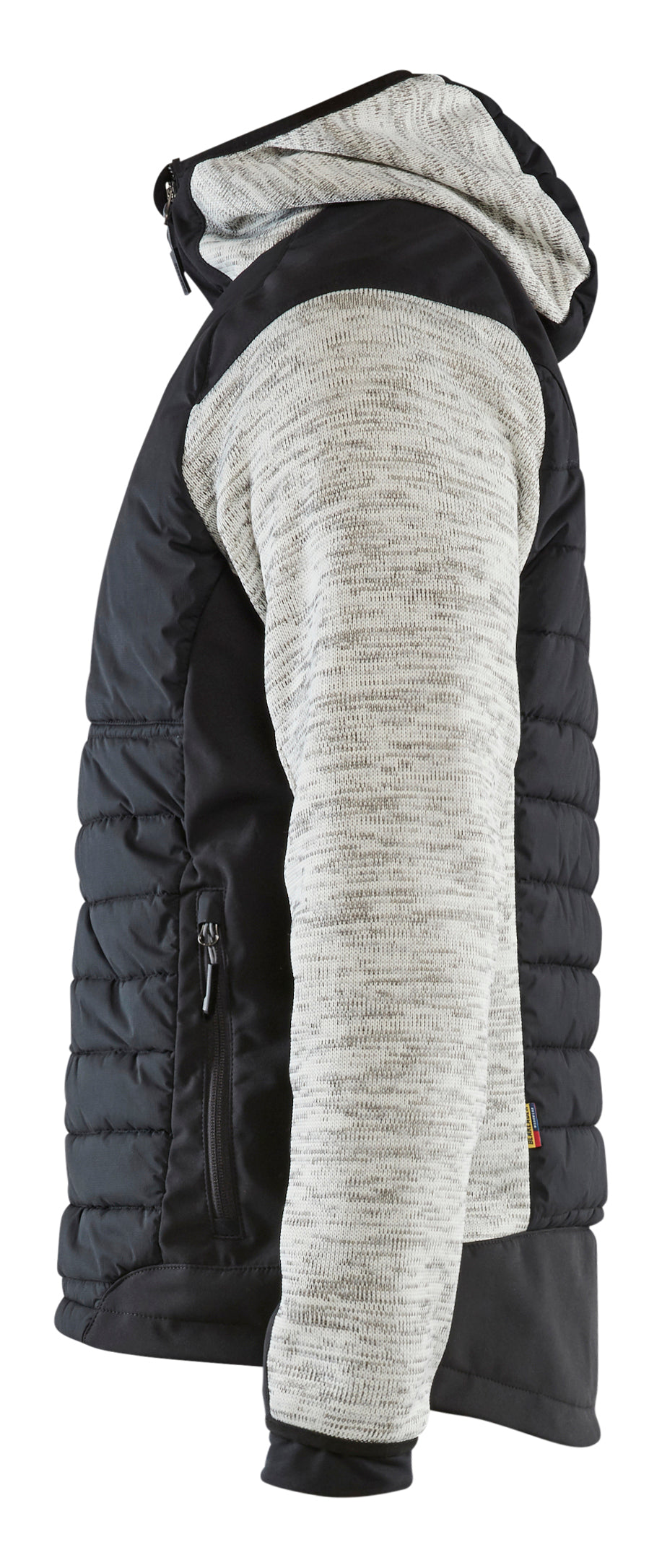Blåkläder 5930 Hybridjakke nærbillede til broderi
