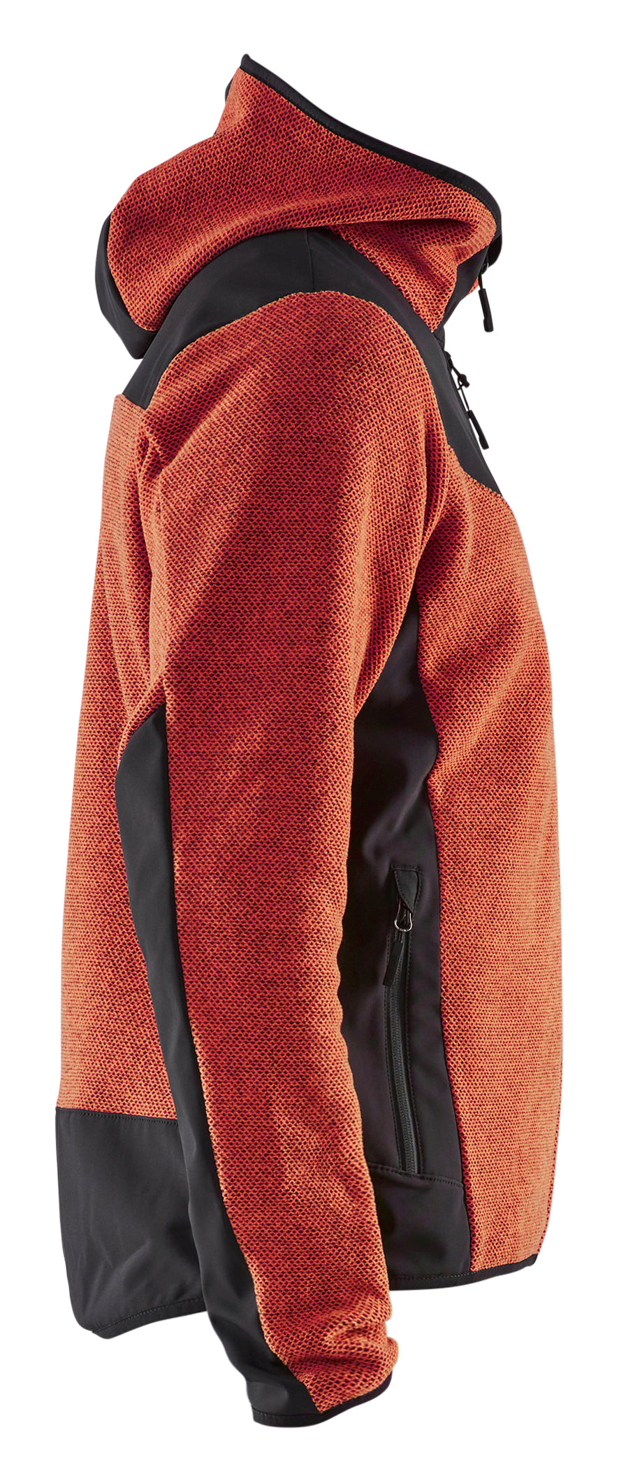 Blåkläder 5940 Strikket Jakke med Softshell produktbillede til broderi