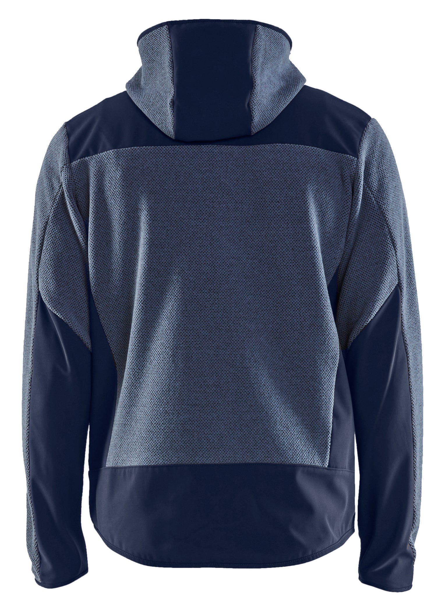 Blåkläder 5940 Strikket Jakke med Softshell detalje med logo