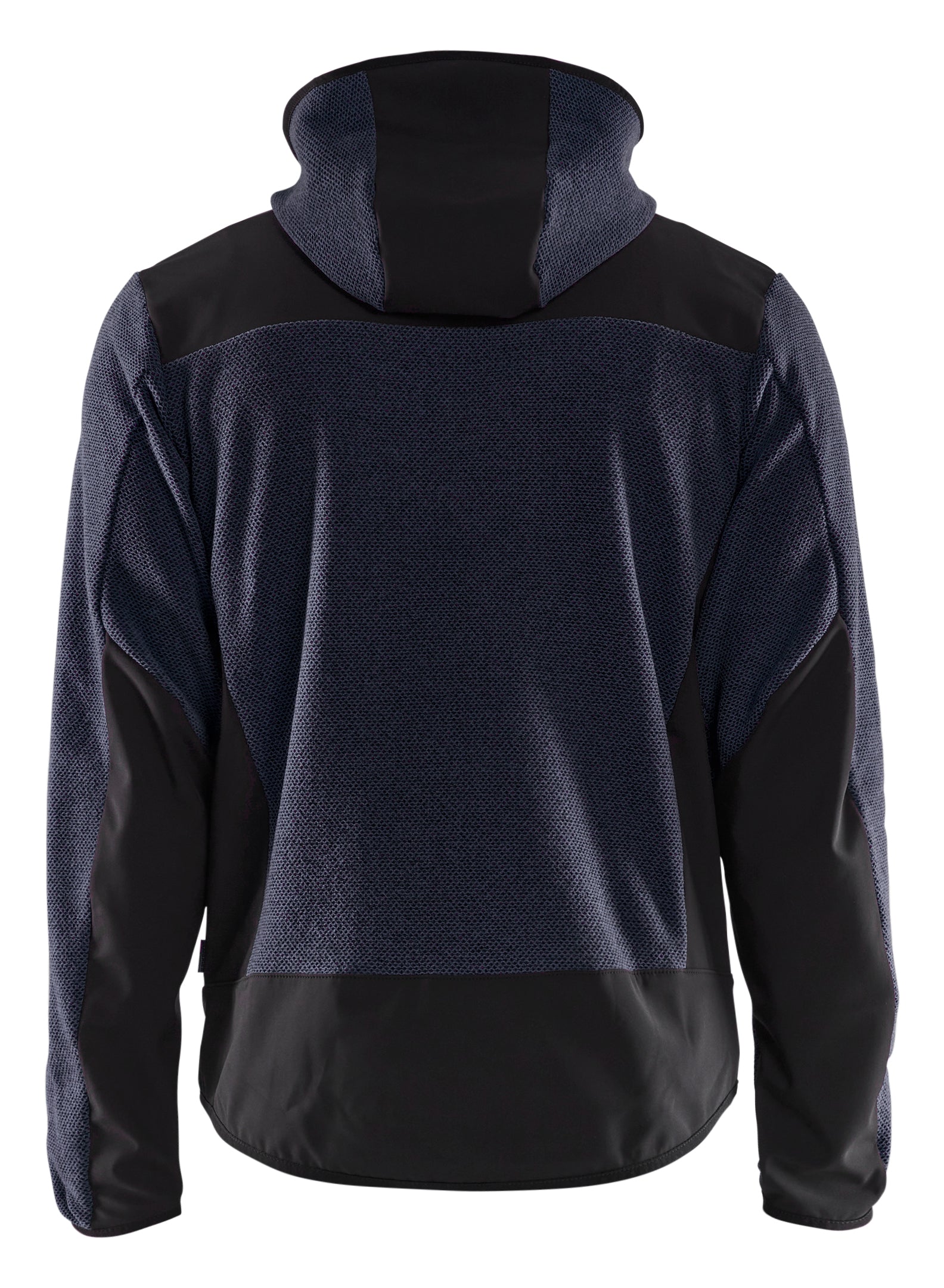 Blåkläder 5940 Strikket Jakke med Softshell produktfoto med logo