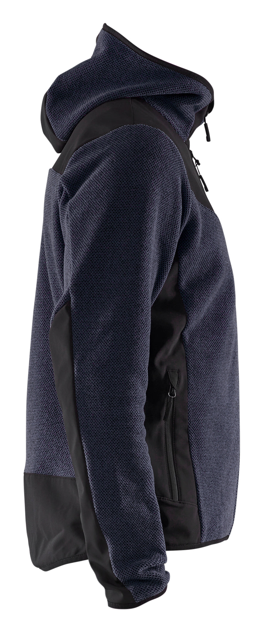 Blåkläder 5940 Strikket Jakke med Softshell materiale til broderi