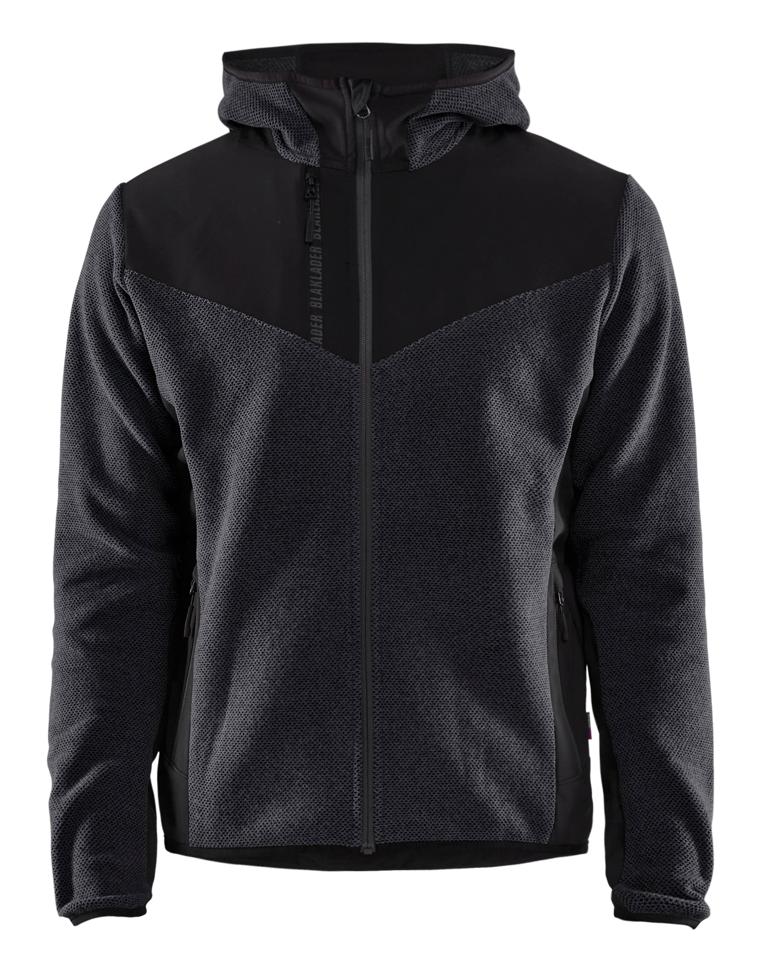 Blåkläder 5940 Strikket Jakke med Softshell materiale med firmalogo