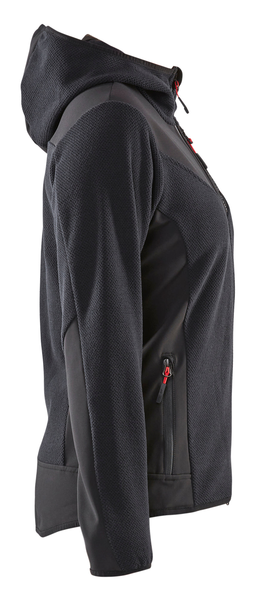 Blåkläder 5941 Dame Strikket Jakke med softshell produktfoto til broderi