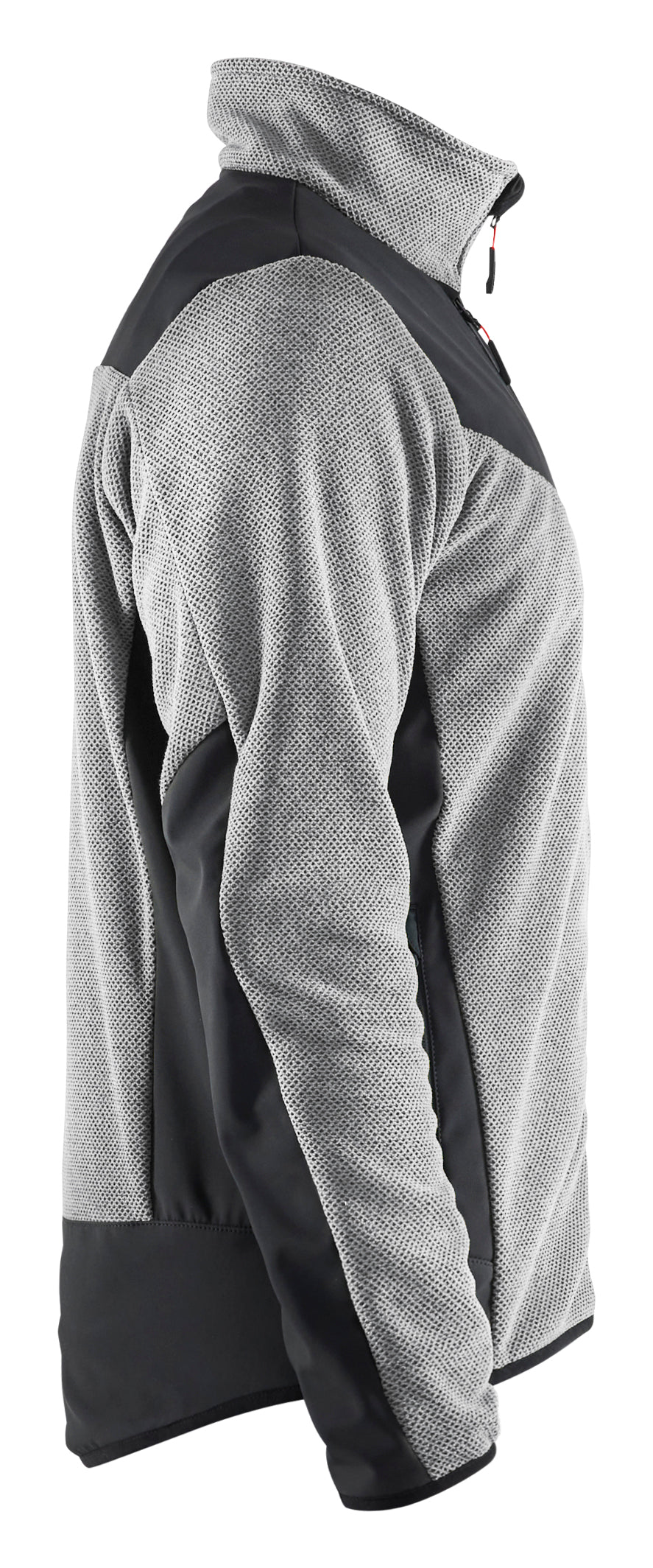 Blåkläder 5942 Strikket Jakke med Softshell produktbillede til broderi