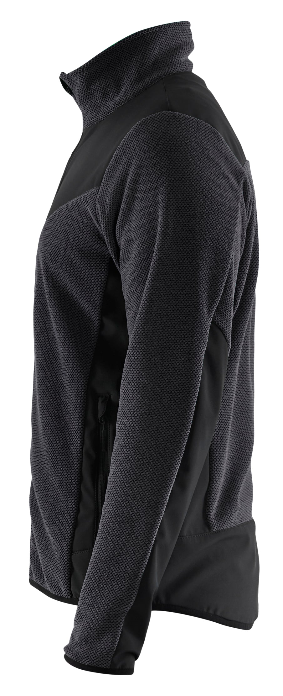 Blåkläder 5942 Strikket Jakke med Softshell materiale med tryk