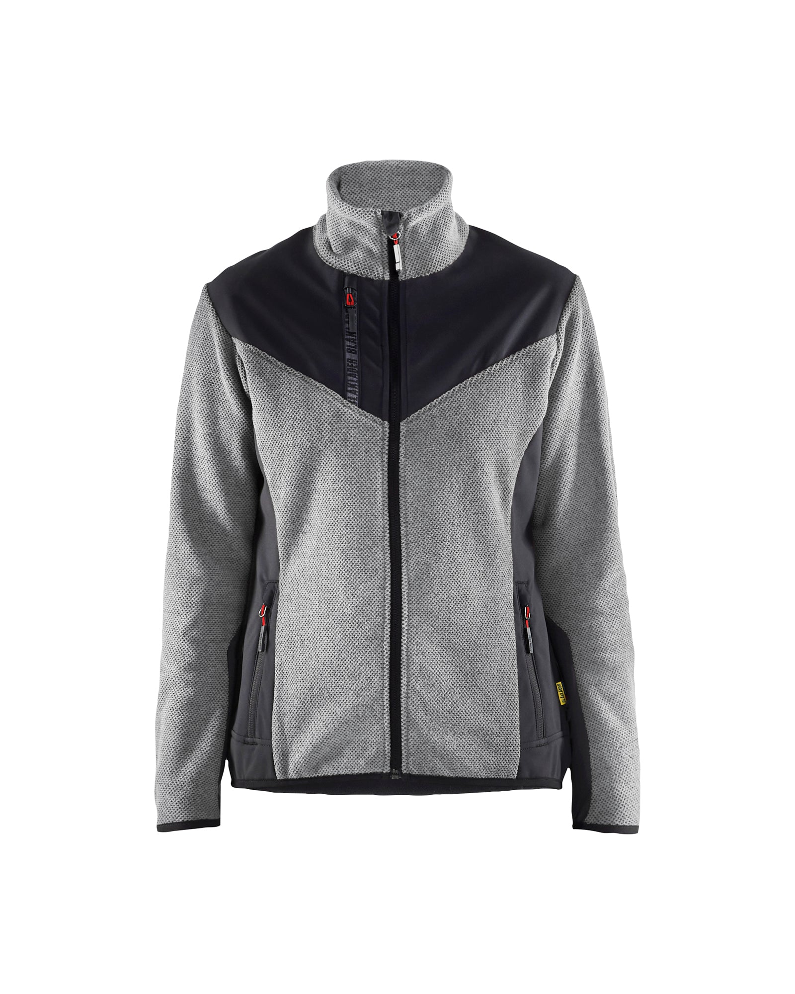 Blåkläder Dame Strikket jakke med Softshell