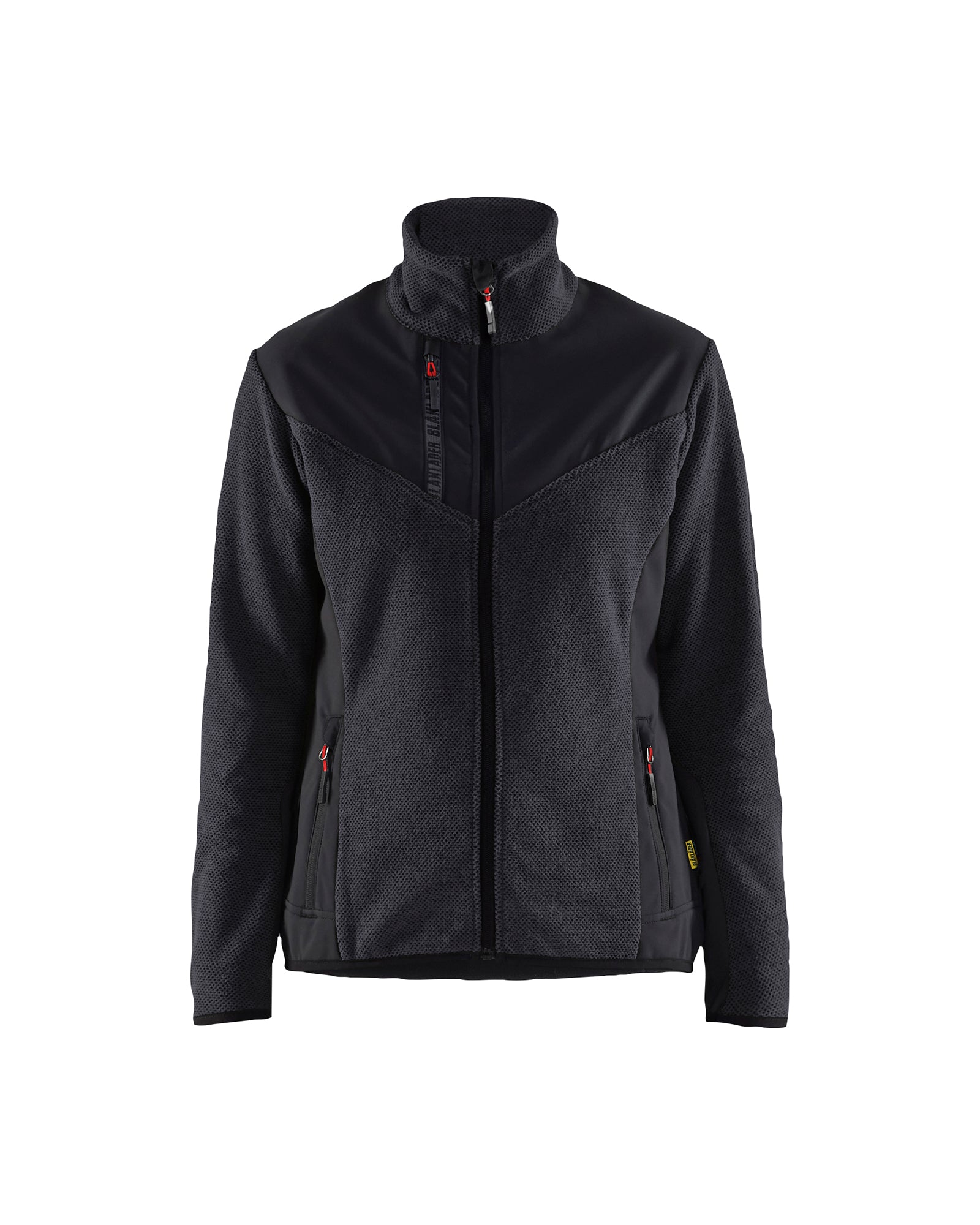 Blåkläder Dame Strikket jakke med Softshell