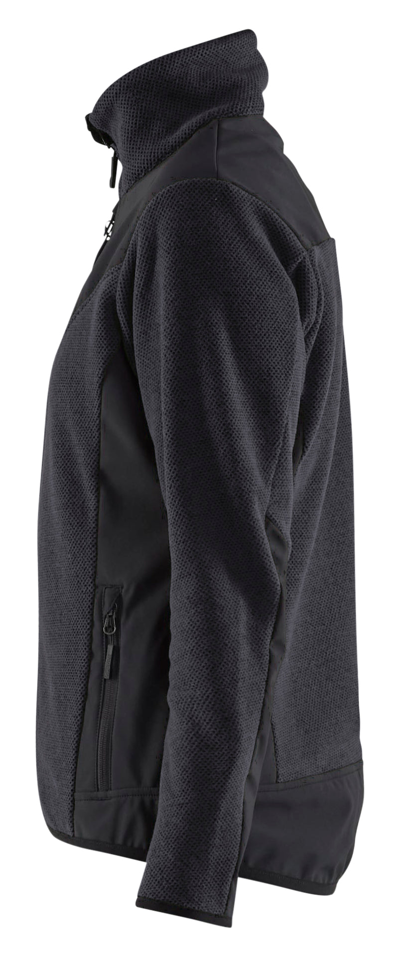 Blåkläder 5943 Dame Strikket jakke med Softshell materiale med tryk