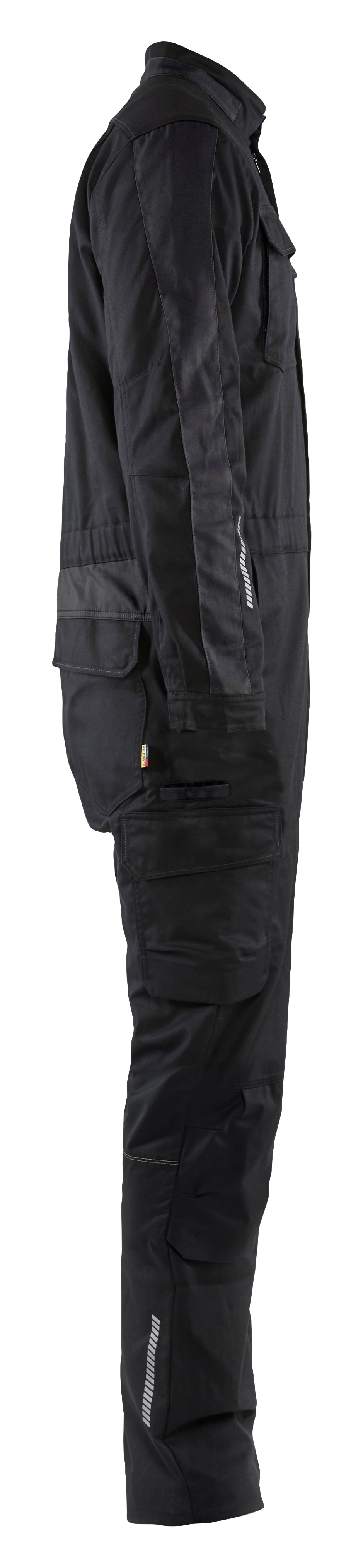 Blåkläder 6144 Industri Kedeldragt stretch nærbillede til broderi