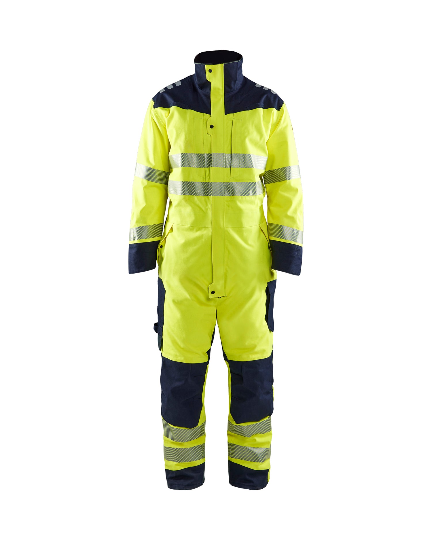 Blåkläder 6317 Multinorm Vinter kedeldragt Inherent, High Vis Gul/Marineblå