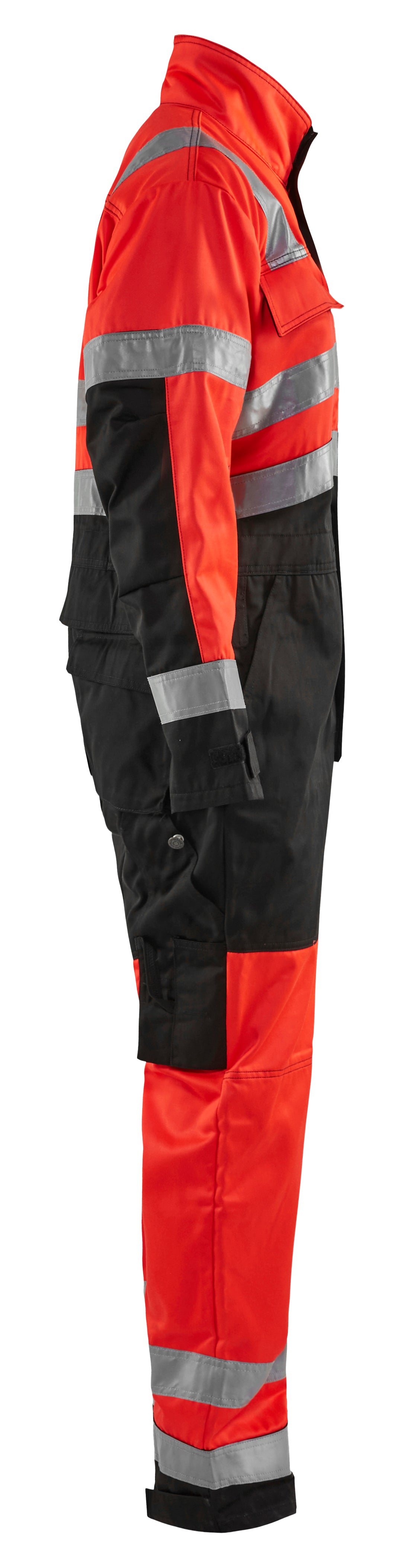 Blåkläder 6373 High Vis Kedeldragt nærbillede til broderi