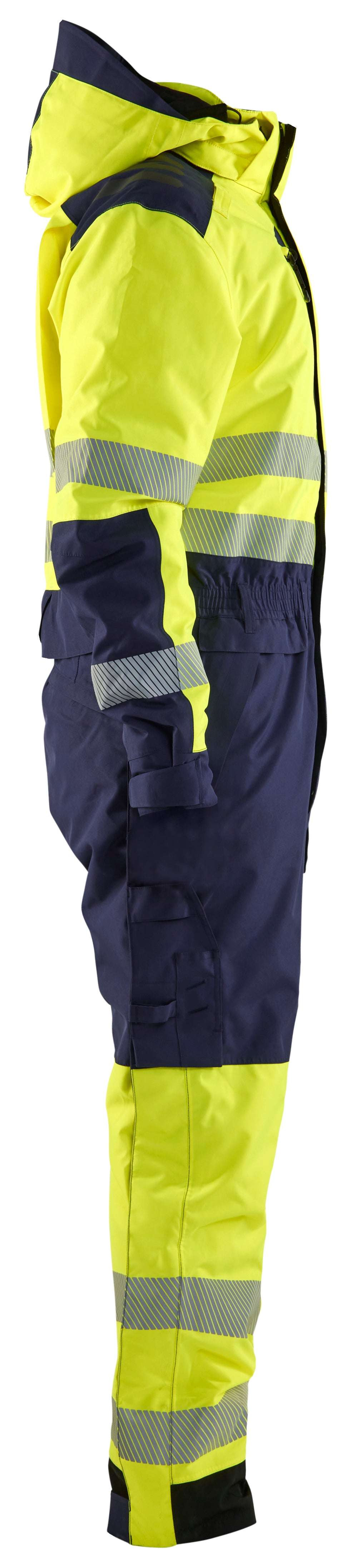 Blåkläder 6725 High Vis Vinter Kedeldragt detalje til broderi