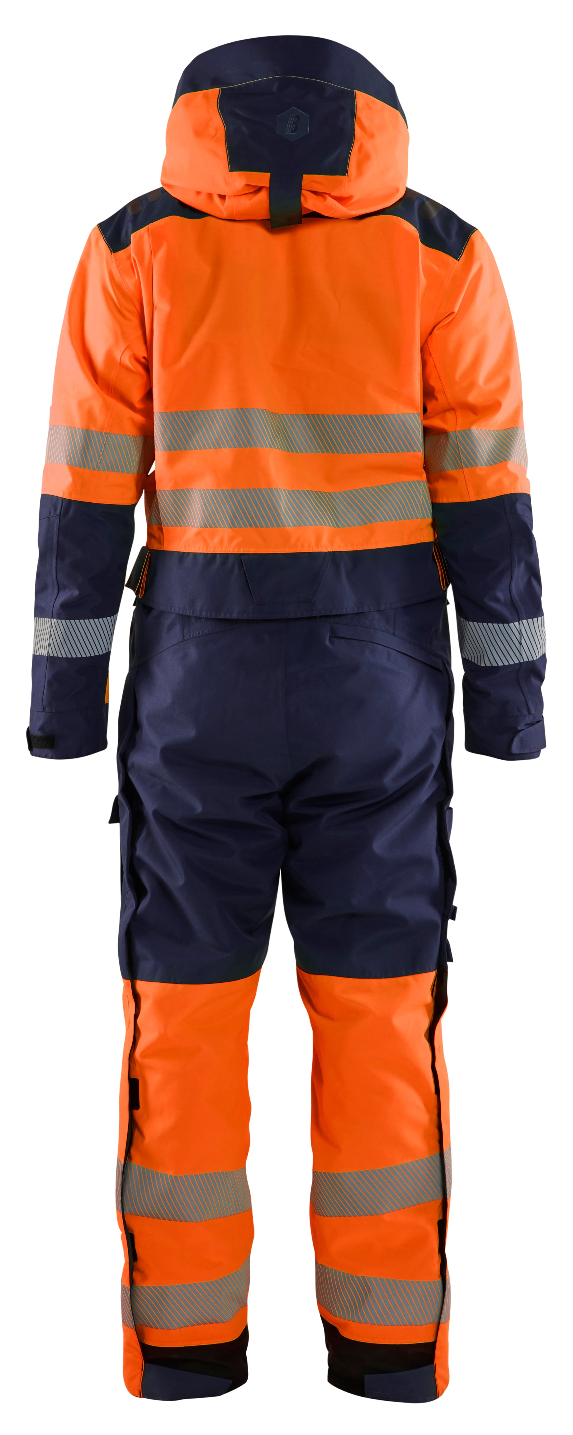 Blåkläder 6725 High Vis Vinter Kedeldragt materiale med logo