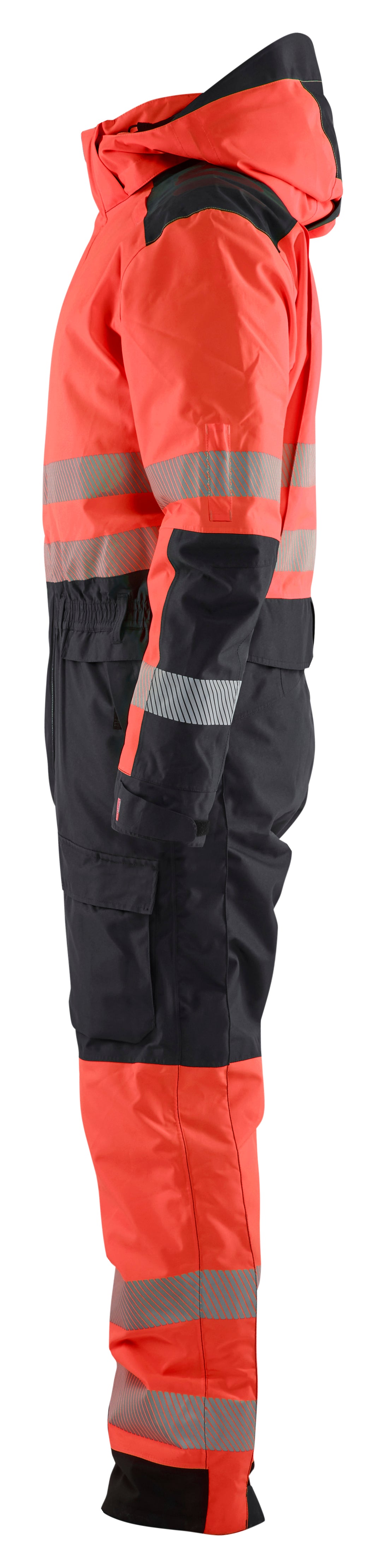 Blåkläder 6725 High Vis Vinter Kedeldragt materiale med tryk