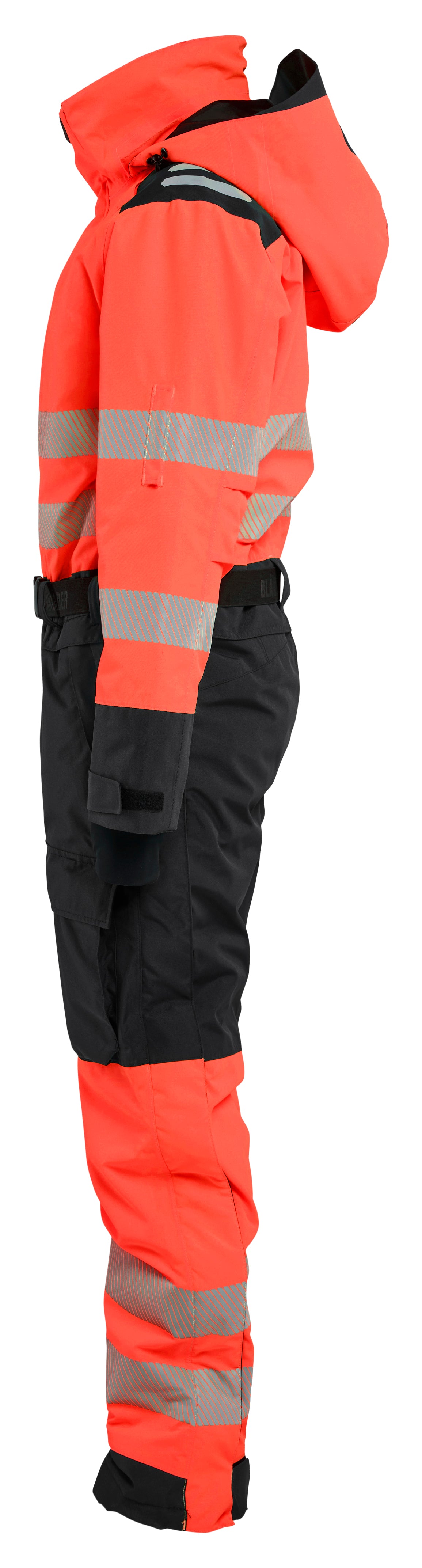Blåkläder 6726 Dame High Vis Vinterkedeldragt materiale med tryk