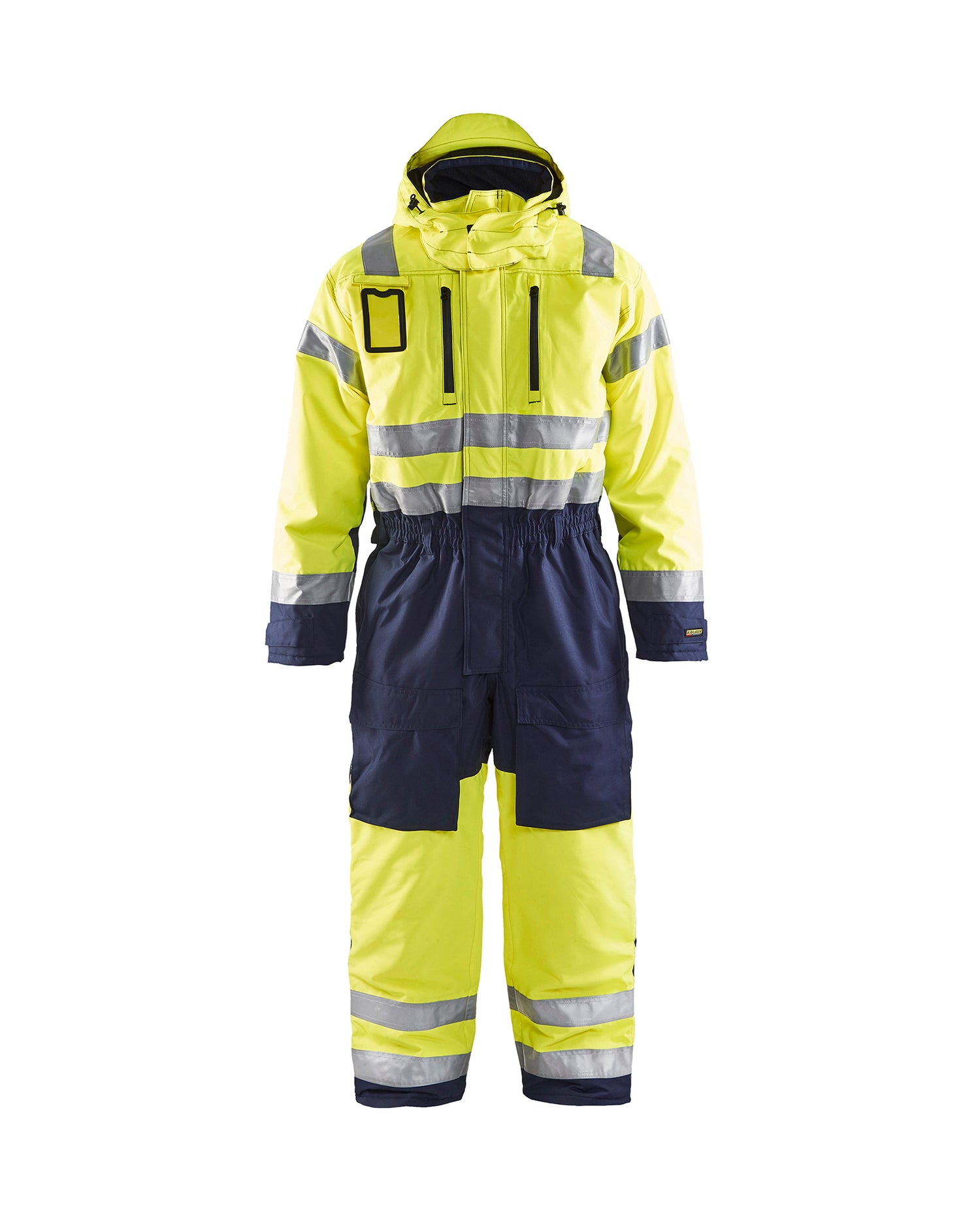 Blåkläder 6763 High Vis Vinter Kedeldragt, High Vis Gul/Marineblå