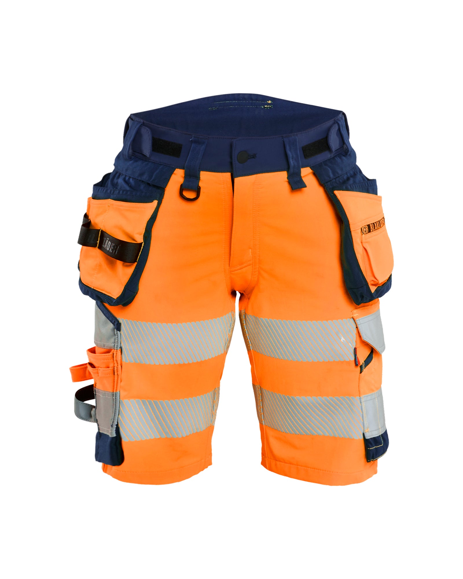 Blåkläder Dame High Vis Shorts 4-vejs Stretch
