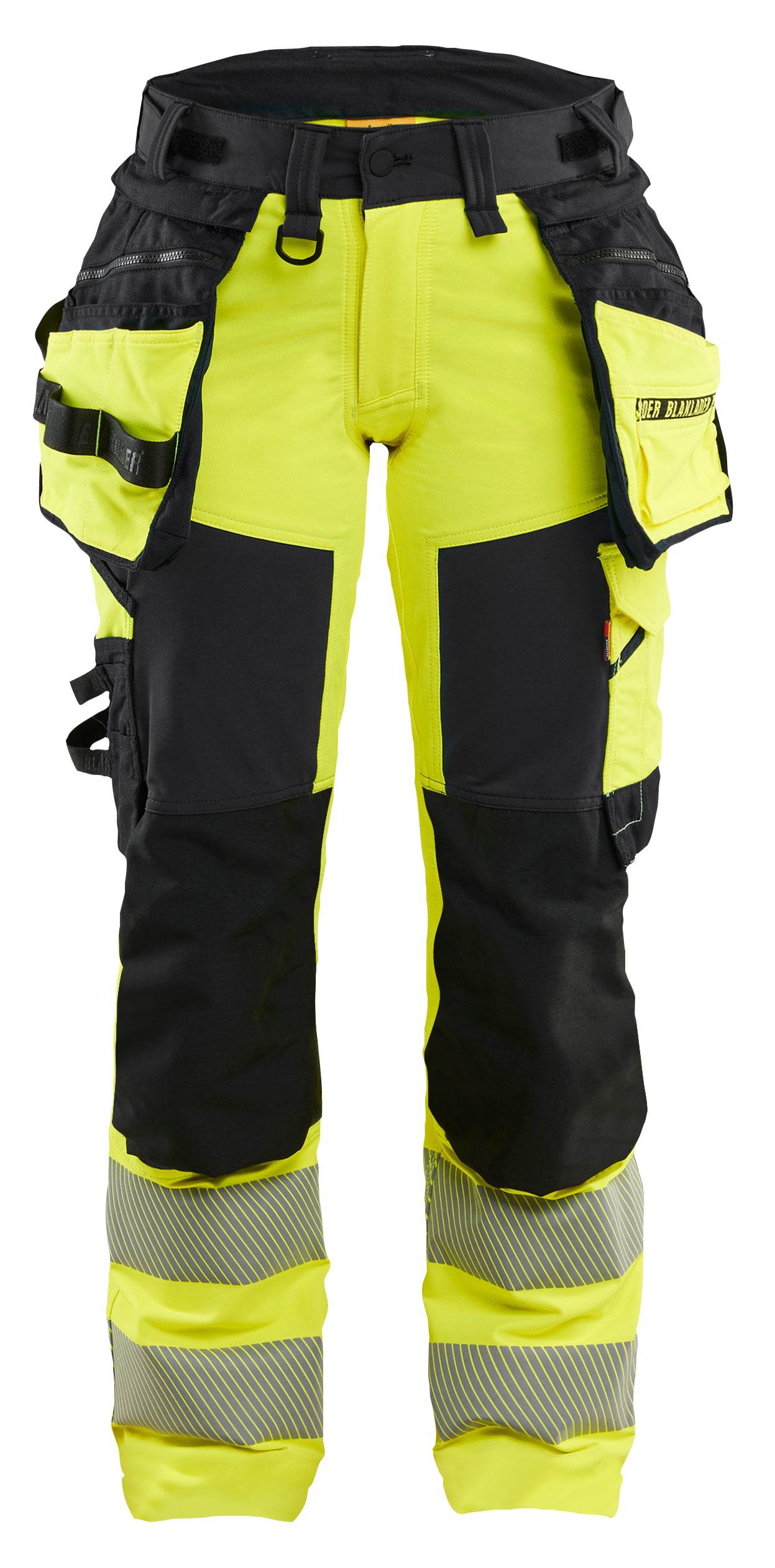 Blåkläder 7022 Dame High Vis Buks 4-vejs Stretch materiale med firmalogo