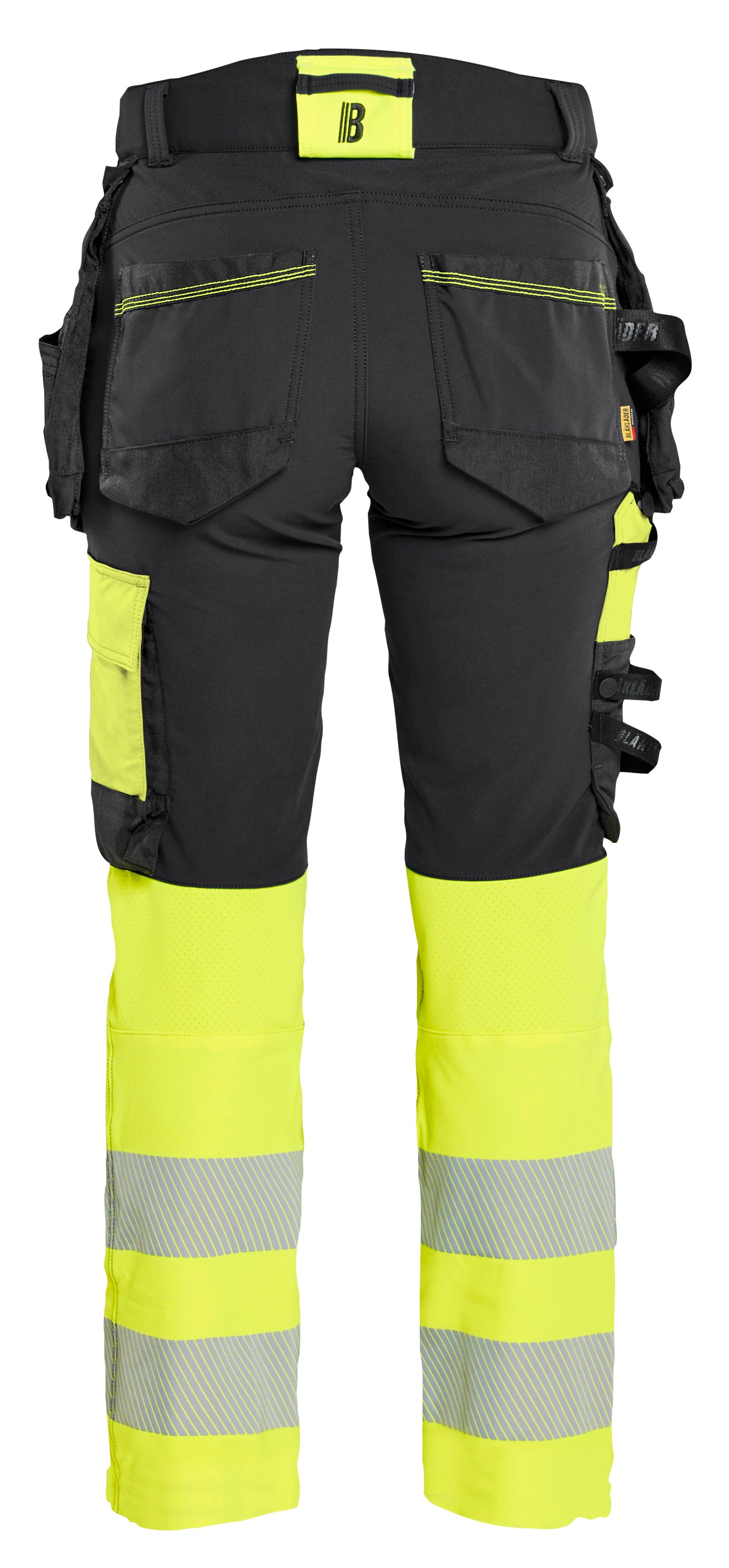 Blåkläder 7025 Dame High Vis Buks 4-vejs Stretch materiale med logo