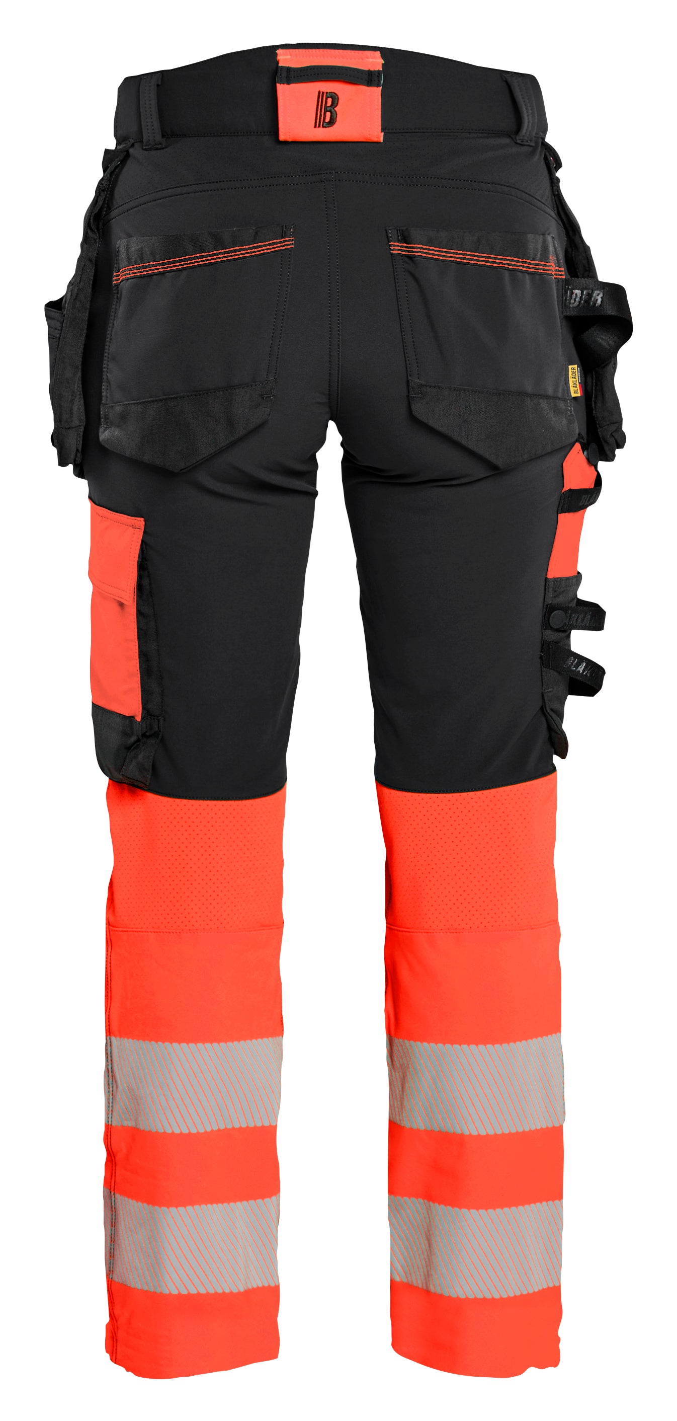 Blåkläder 7025 Dame High Vis Buks 4-vejs Stretch detalje med logo