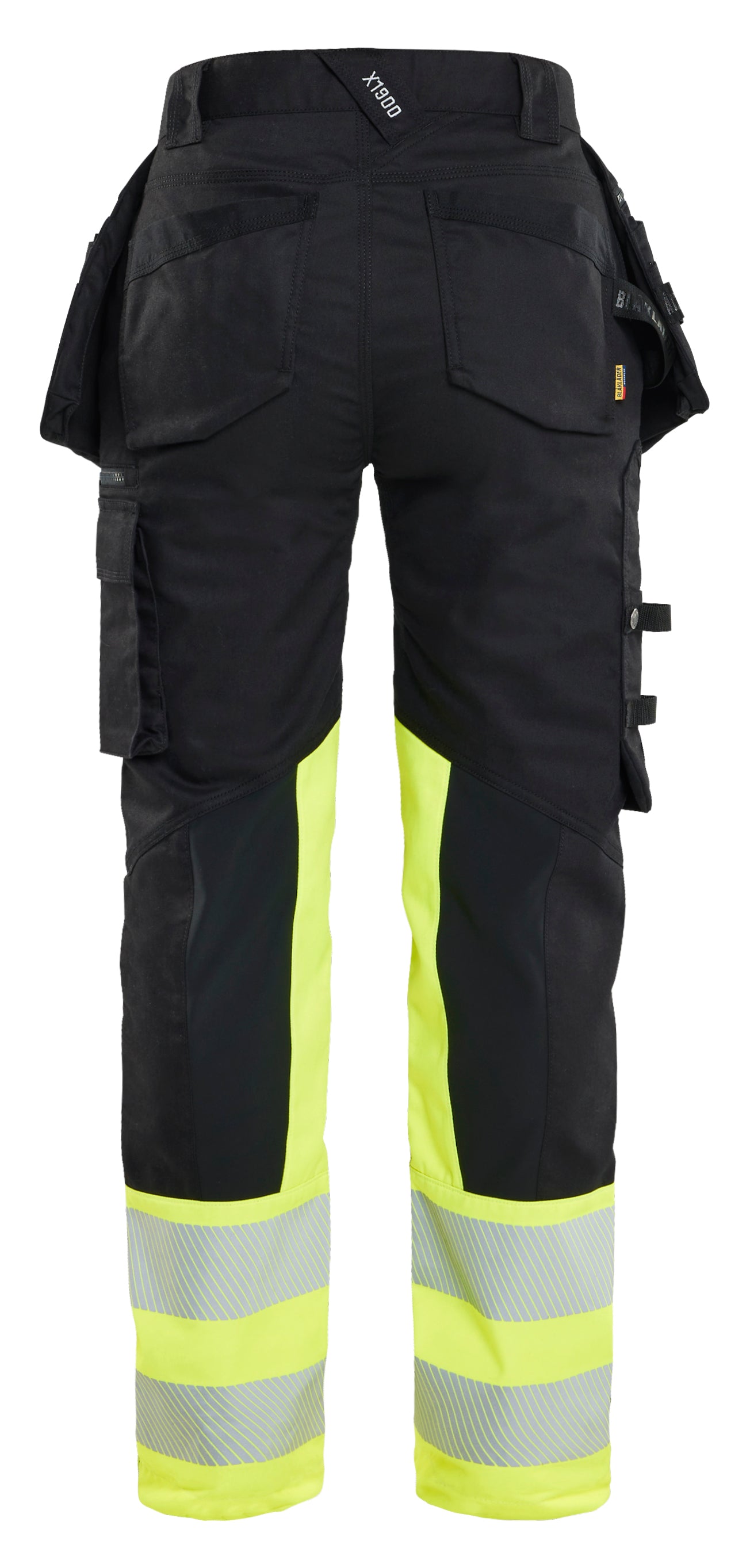 Blåkläder 7030 Dame High Vis Buks Stretch materiale med logo