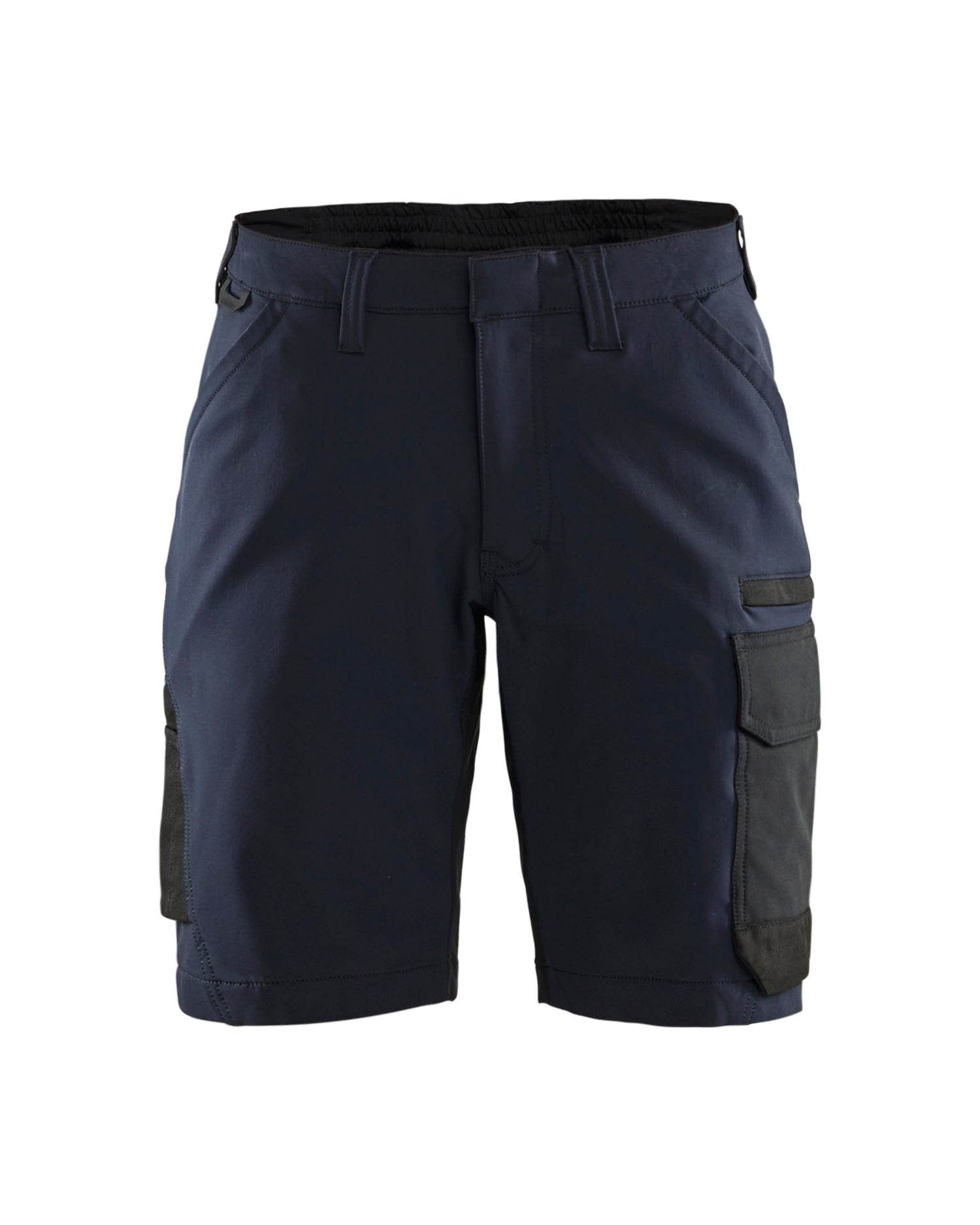 Blåkläder 7123 Dame Service shorts 4-vejs stretch, Mørk Marineblå/Sort