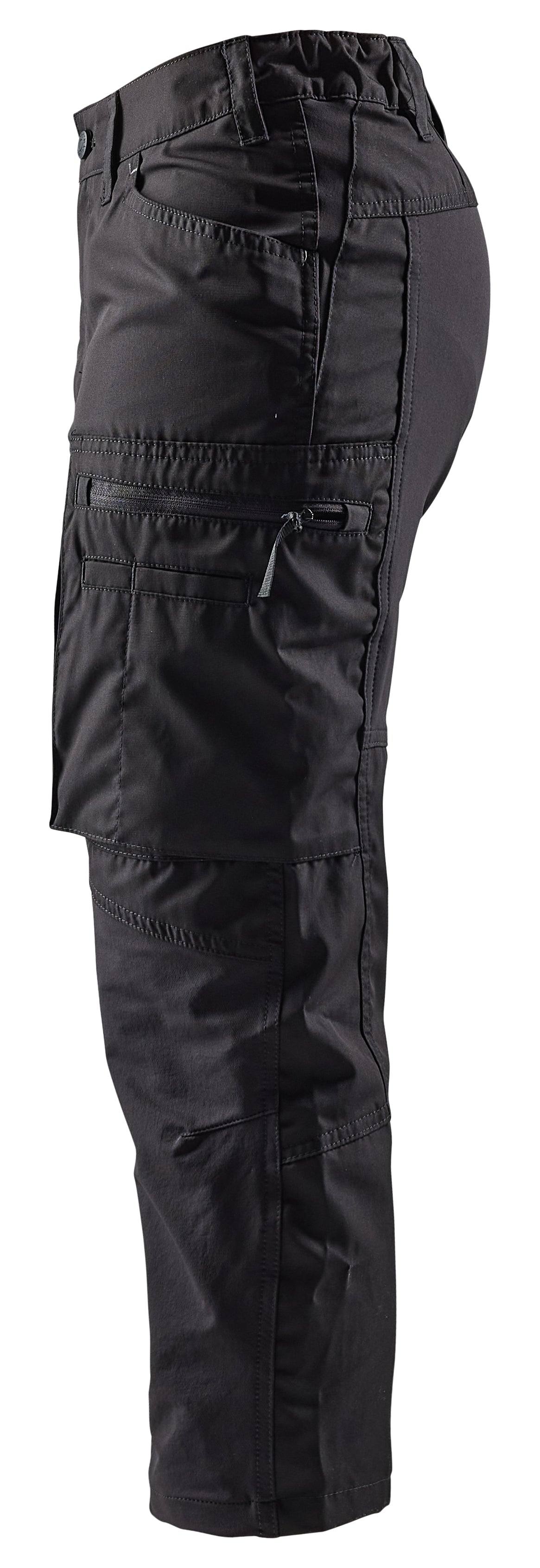 Blåkläder 7129 Dame Service knickers med Stretch produktfoto med tryk