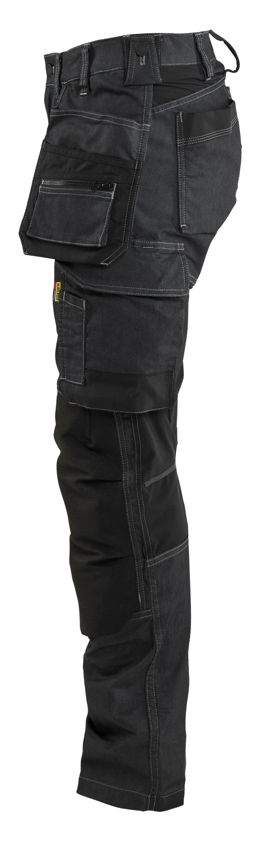 Blåkläder 7132 Dame Håndværkerbuks stretch produktbillede med tryk