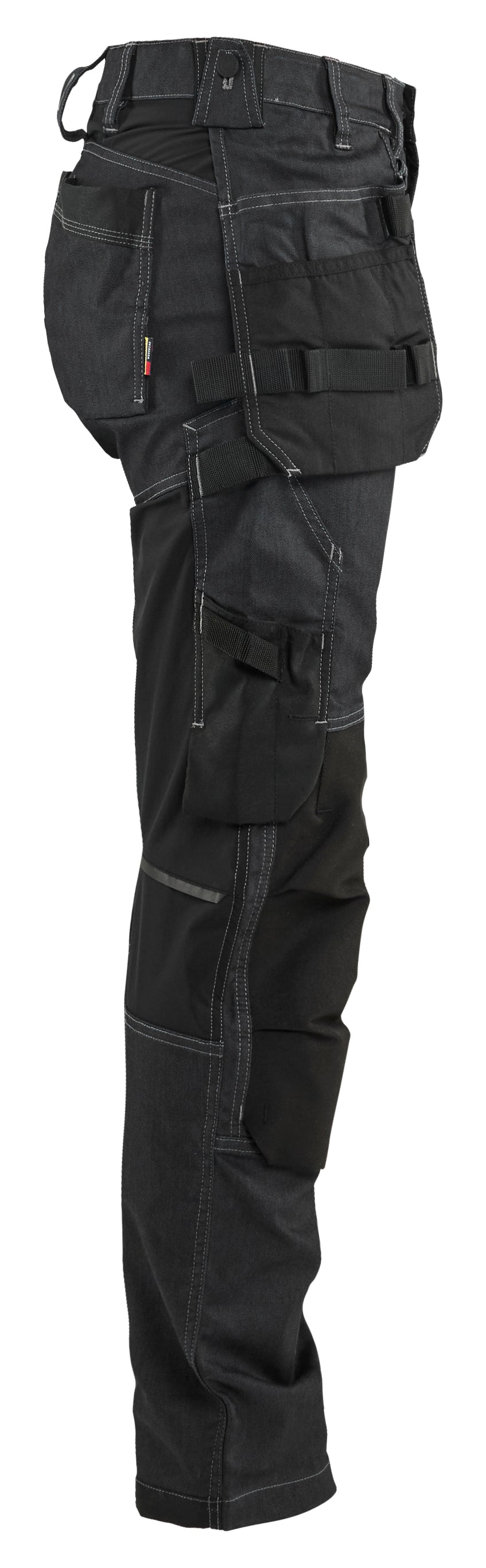 Blåkläder 7132 Dame Håndværkerbuks stretch produktfoto til broderi