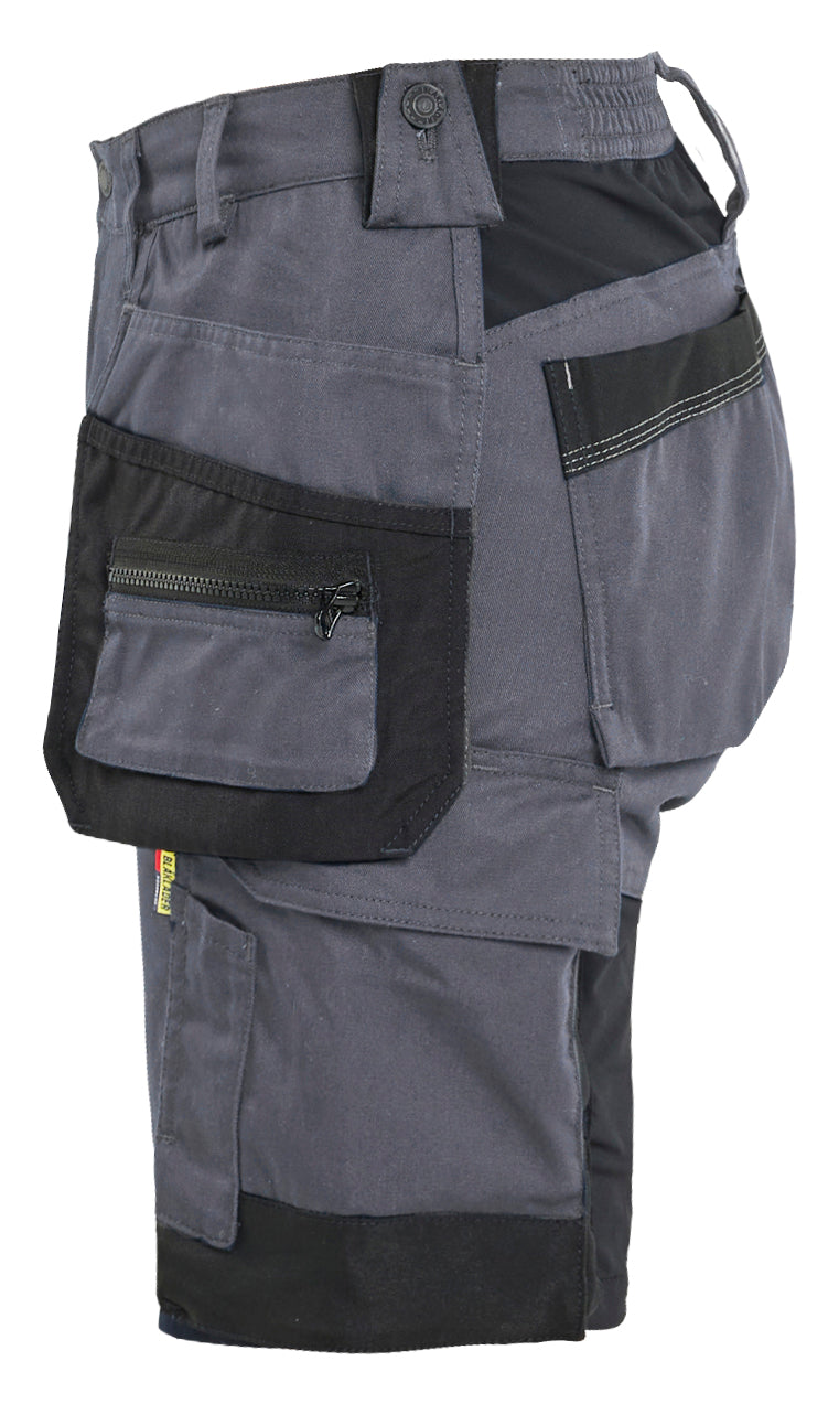 Blåkläder 7133 Dame Håndværker Shorts med stretch materiale med tryk