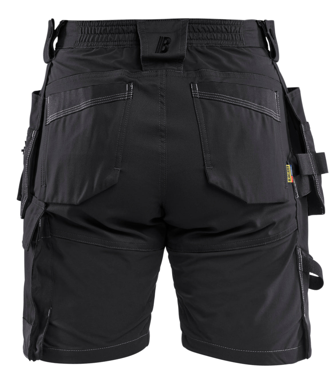 Blåkläder 7133 Dame Håndværker Shorts med stretch produktbillede med firmalogo
