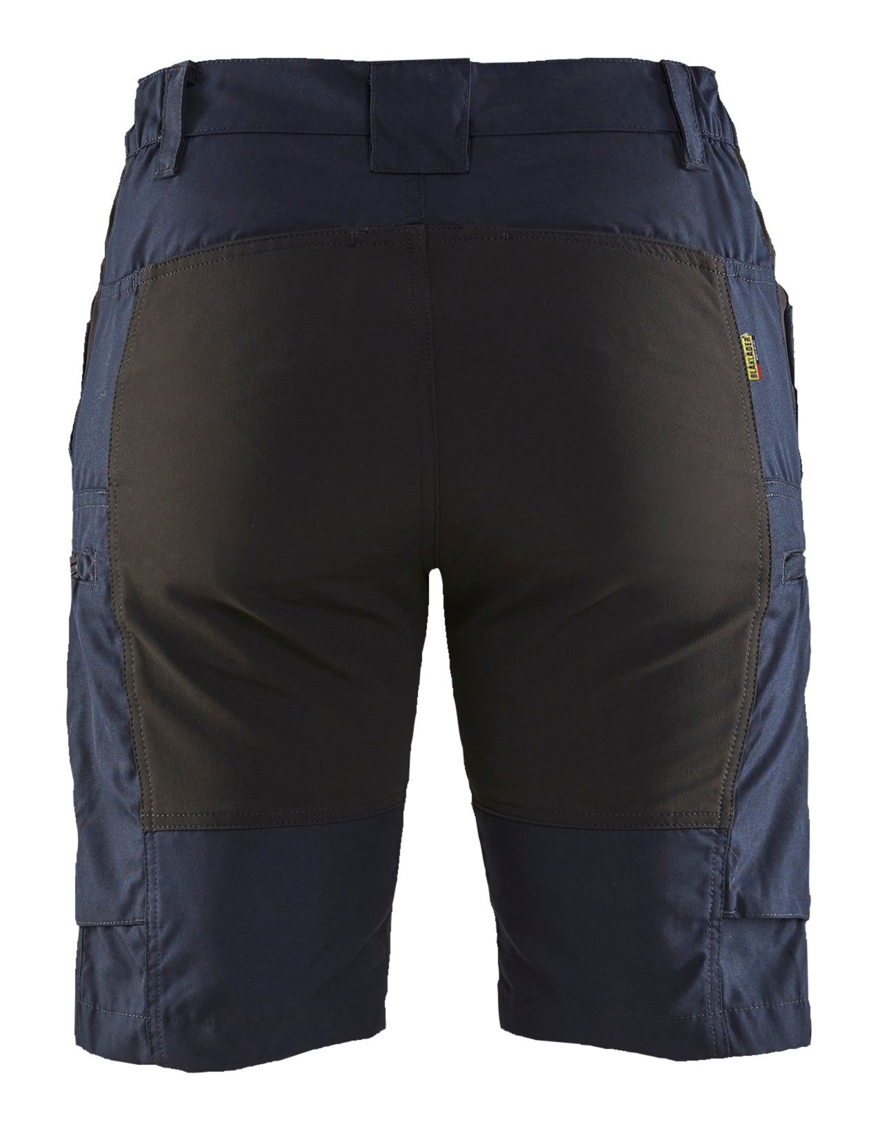 Blåkläder 7149 Dame Service Shorts med stretch nærbillede med logo