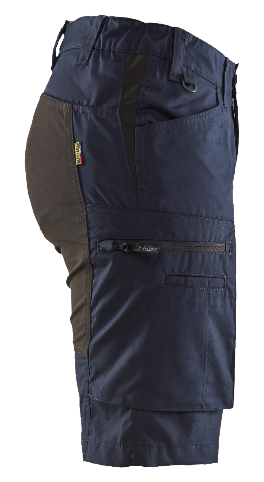 Blåkläder 7149 Dame Service Shorts med stretch produktfoto til broderi