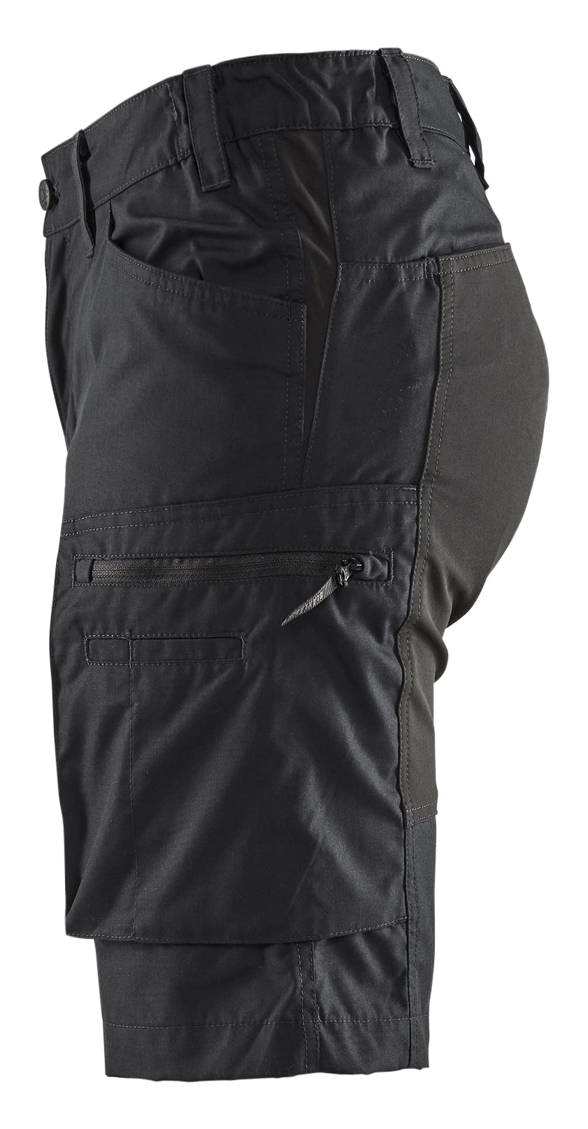 Blåkläder 7149 Dame Service Shorts med stretch nærbillede med tryk
