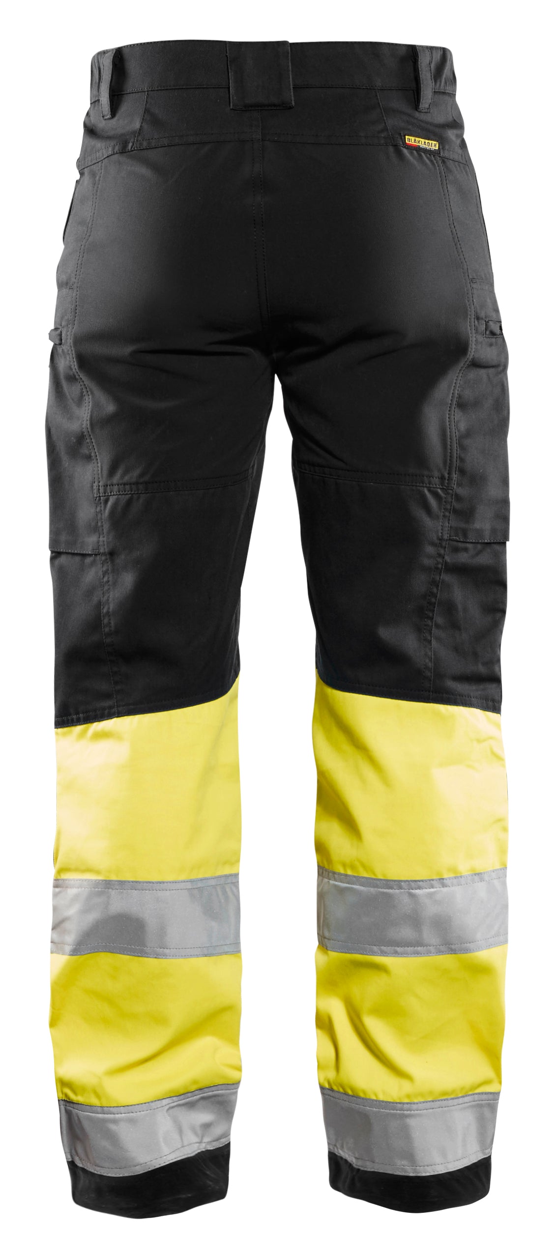 Blåkläder 7161 Dame High Vis Buks med stretch nærbillede med logo