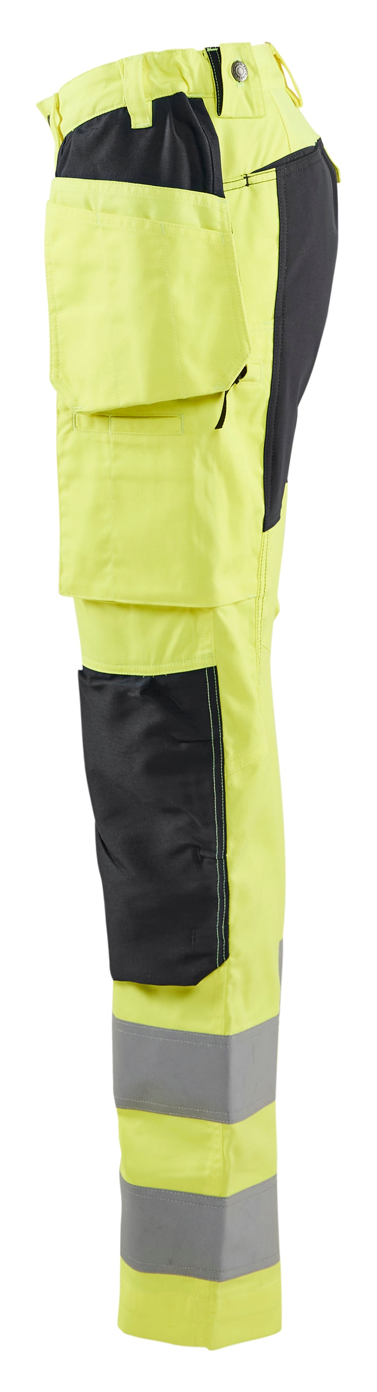 Blåkläder 7163 Dame High Vis Buks med stretch produktbillede med tryk