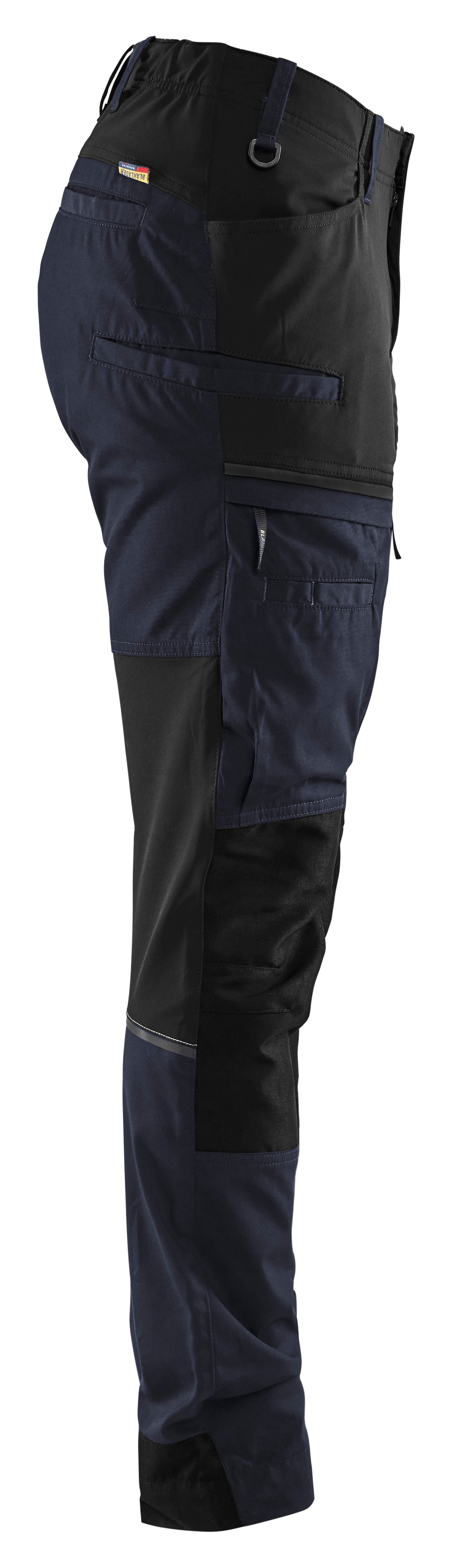 Blåkläder 7166 Dame Service Buks med stretch produktbillede til broderi