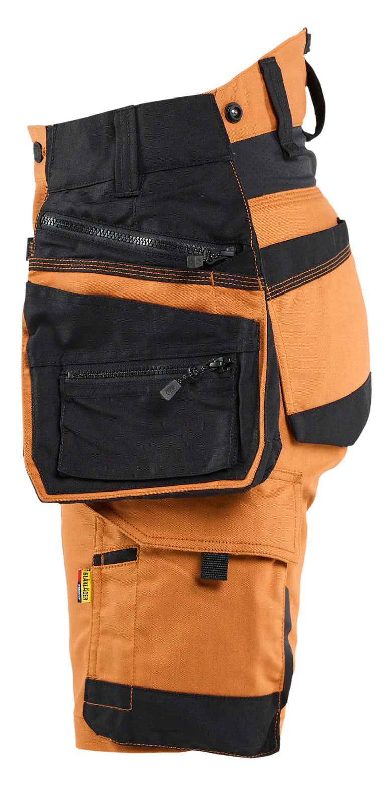 Blåkläder 7175 Striker Dame Håndværker Shorts Stretch produktfoto med tryk