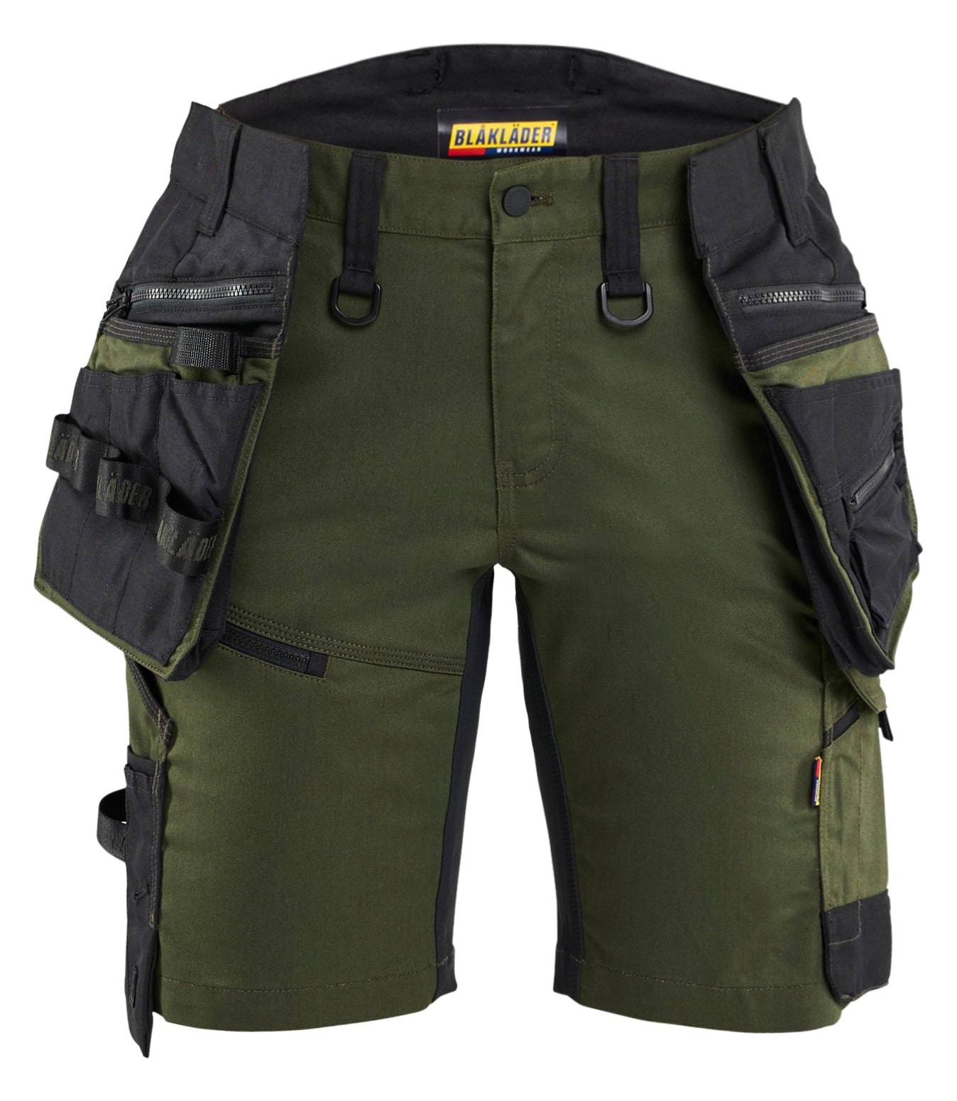 Blåkläder 7175 Striker Dame Håndværker Shorts Stretch detalje med firmalogo