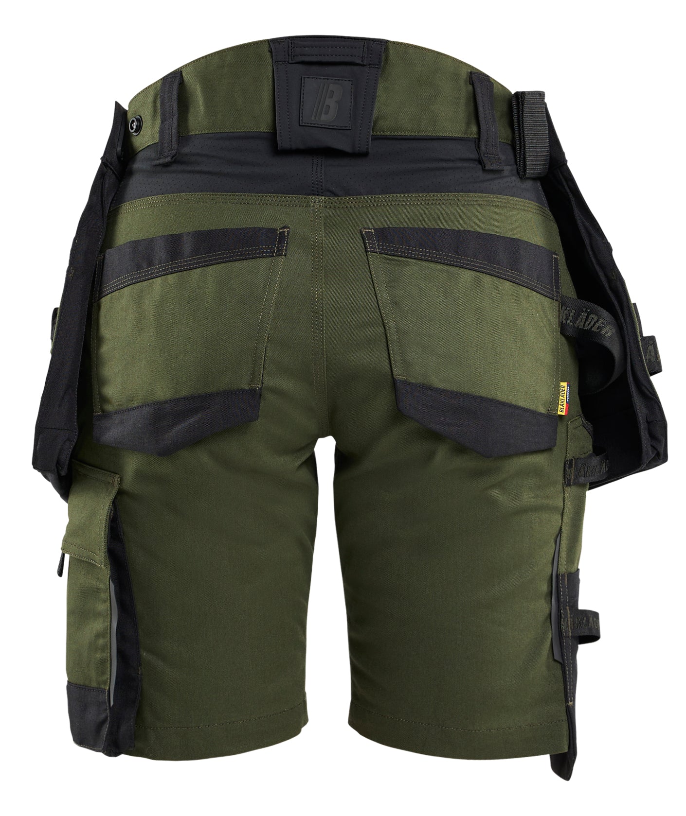 Blåkläder 7175 Striker Dame Håndværker Shorts Stretch materiale med logo