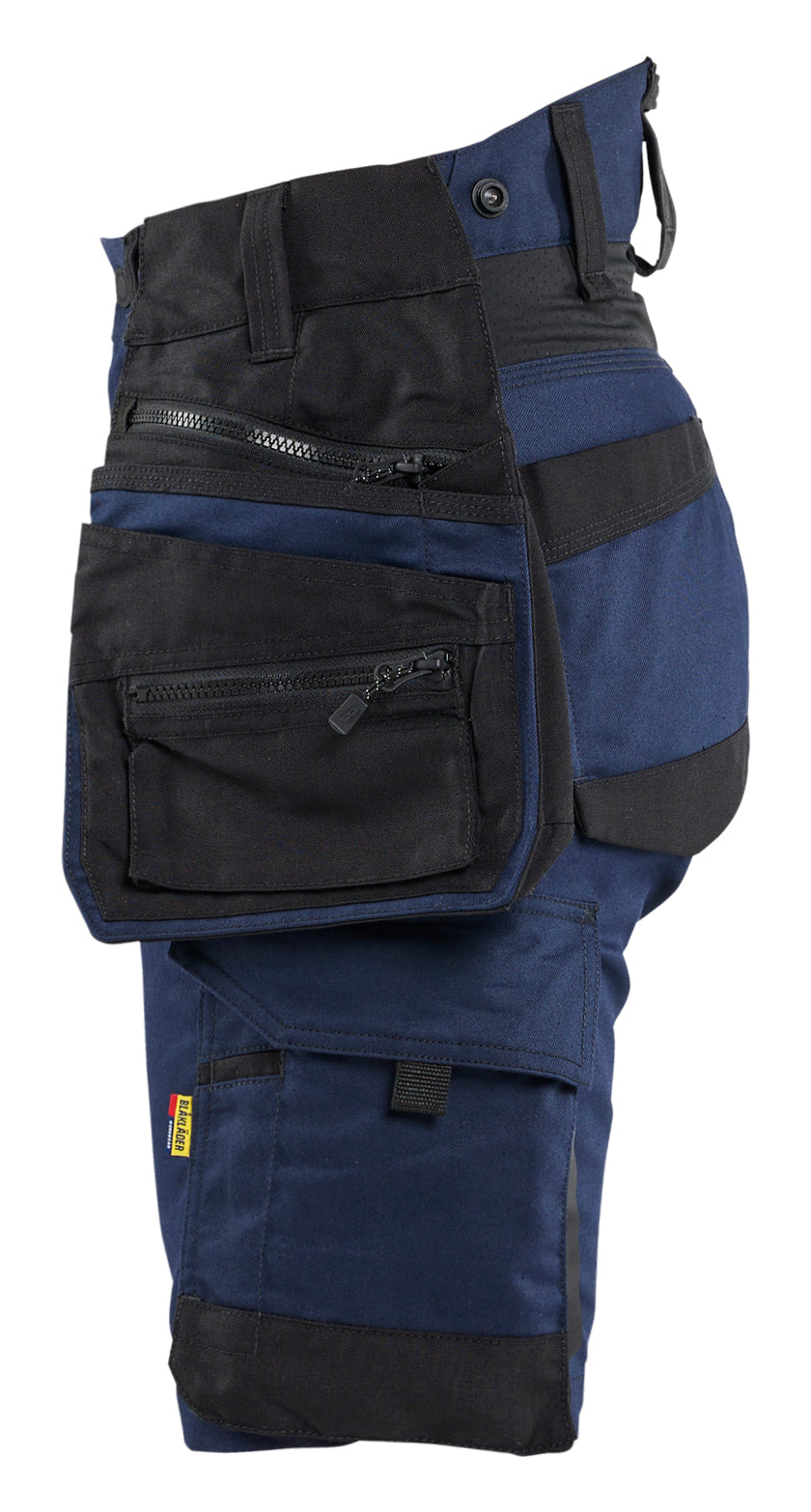 Blåkläder 7175 Striker Dame Håndværker Shorts Stretch materiale med tryk