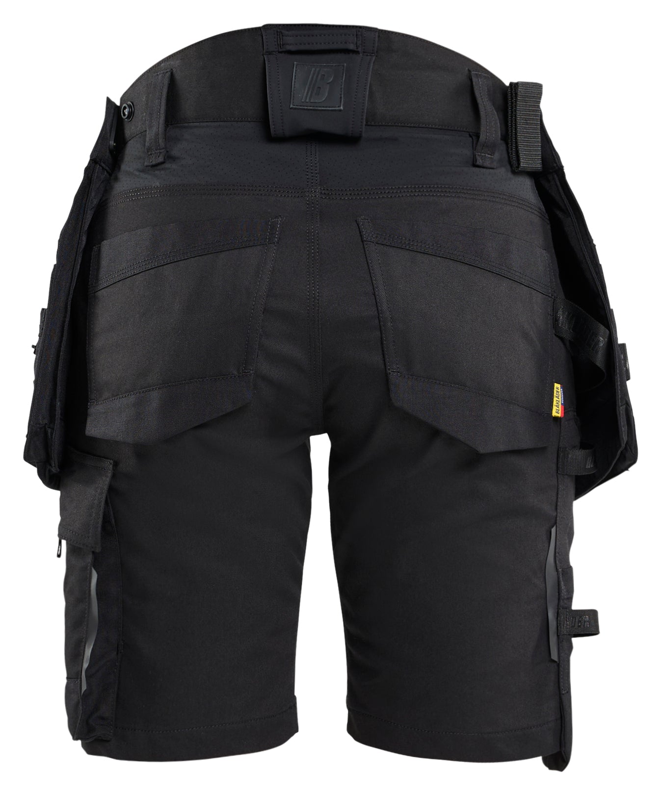 Blåkläder 7175 Striker Dame Håndværker Shorts Stretch produktfoto med logo