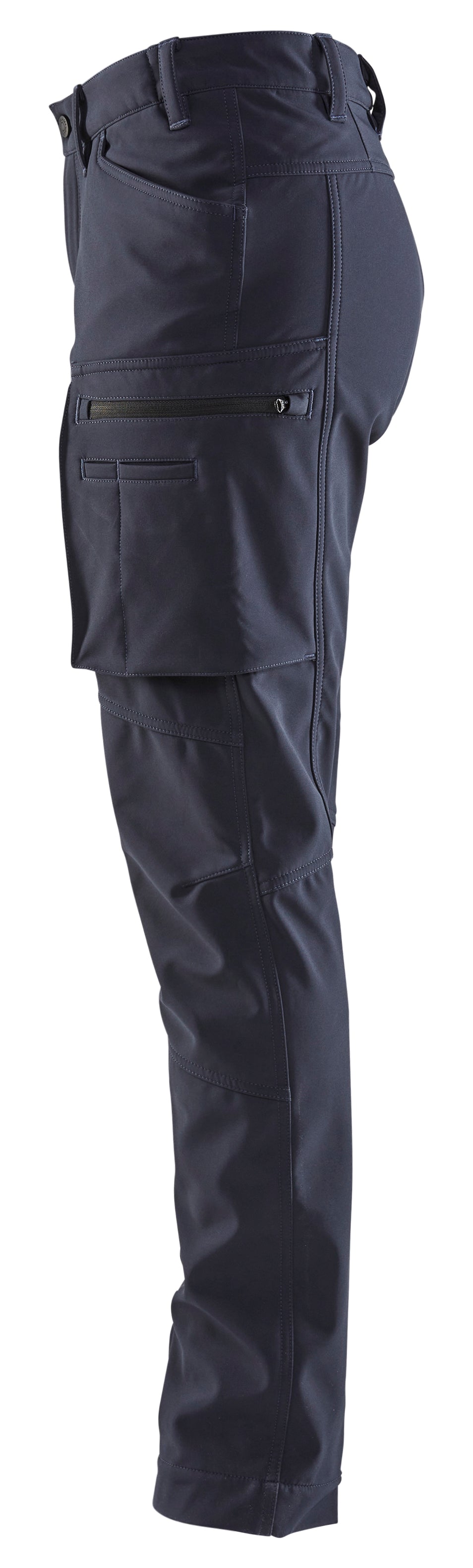 Blåkläder 7177 Dame Service Softshell Buks vinter produktfoto med tryk